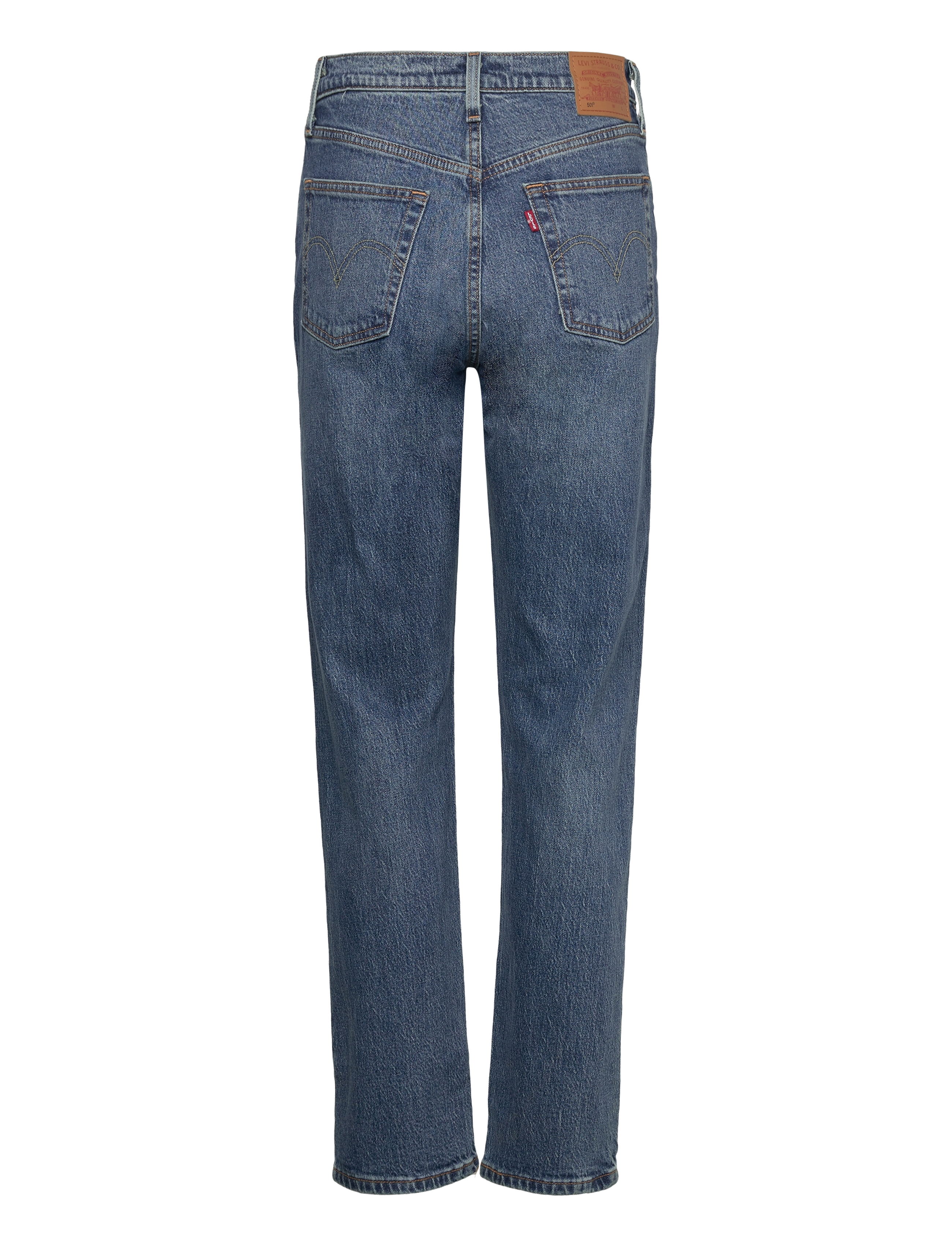 LEVI´S Women - 501 CROP STAND OFF - dark indigo - worn in - 1