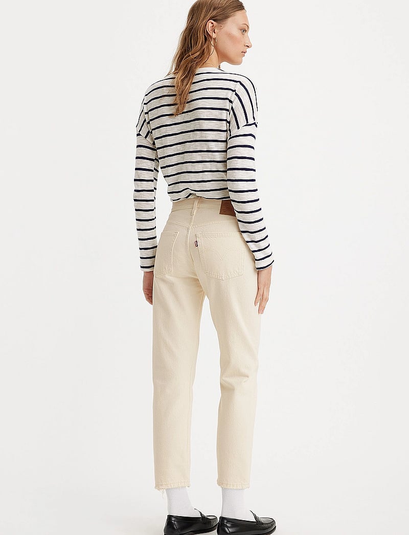 Levi's® - 501 CROP ECRU BOOPER NO DAMAGE - raka jeans - whites - 4