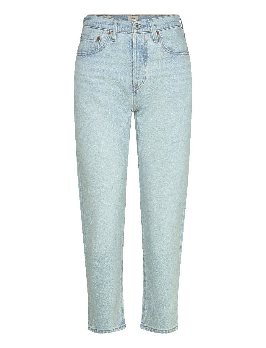 Levi's® - 501 CROP WOW ME OVER - mom-jeans - light indigo - worn in - 1