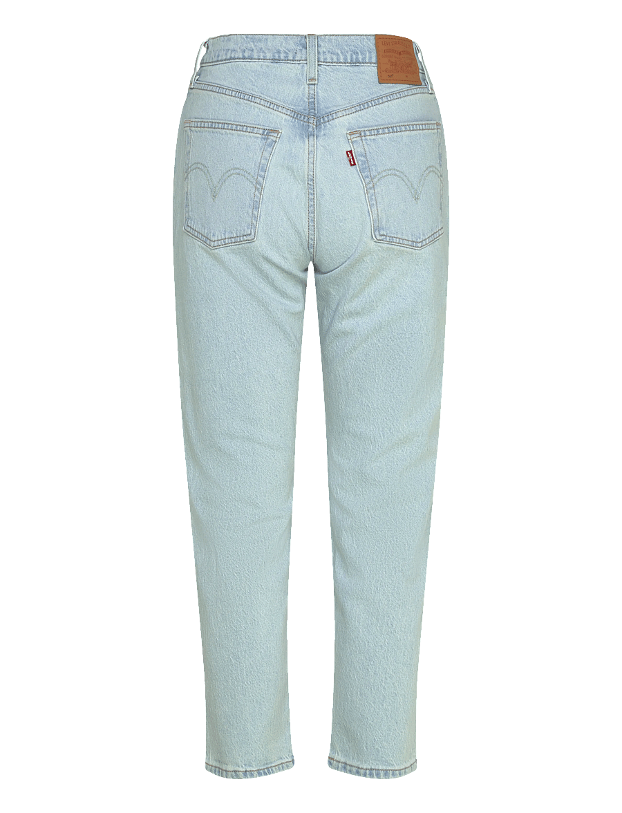 Levi's® - 501 CROP WOW ME OVER - mom-jeans - light indigo - worn in - 2
