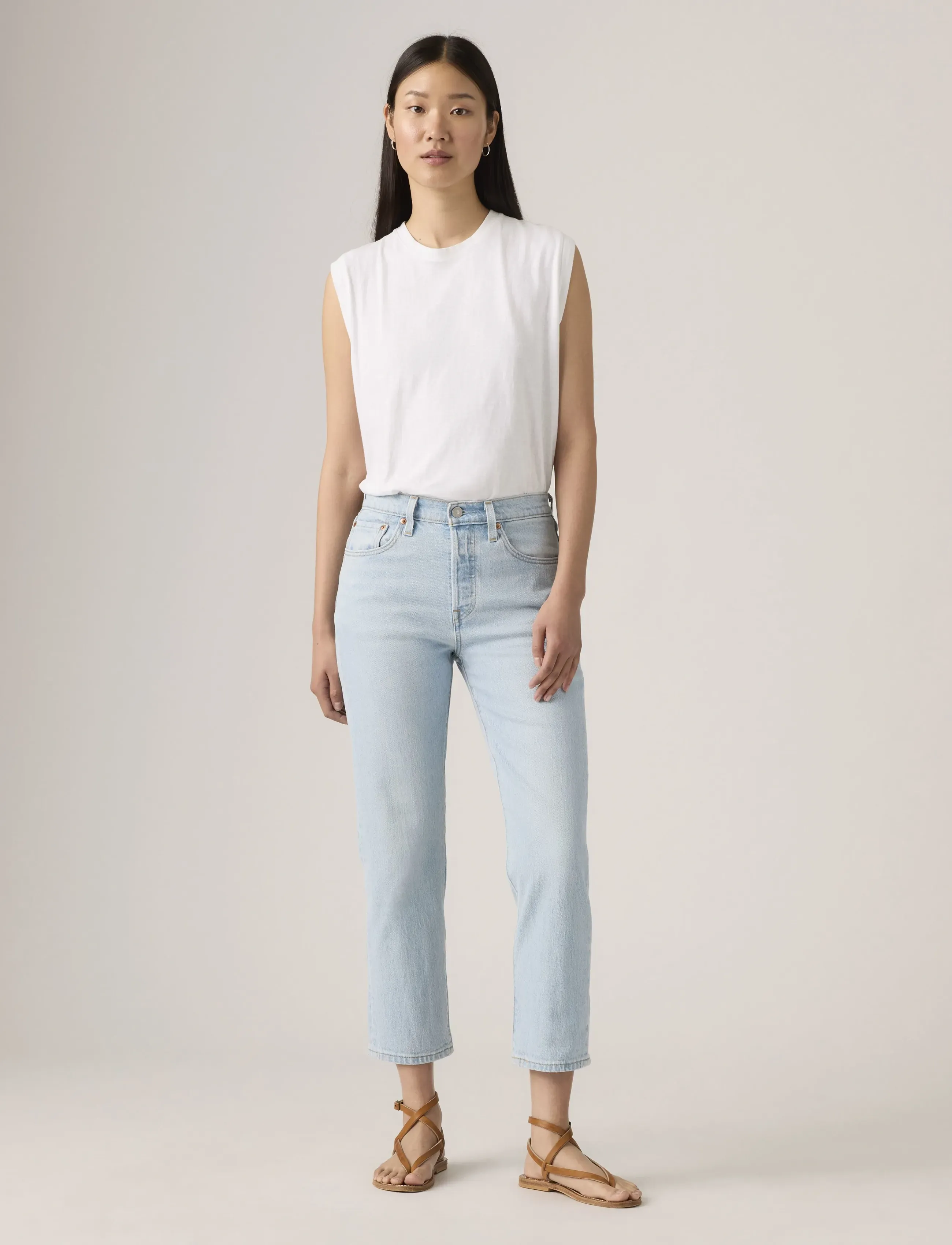 LEVIS ® 501 Crop Wow Me Over jeans dam – bild 5