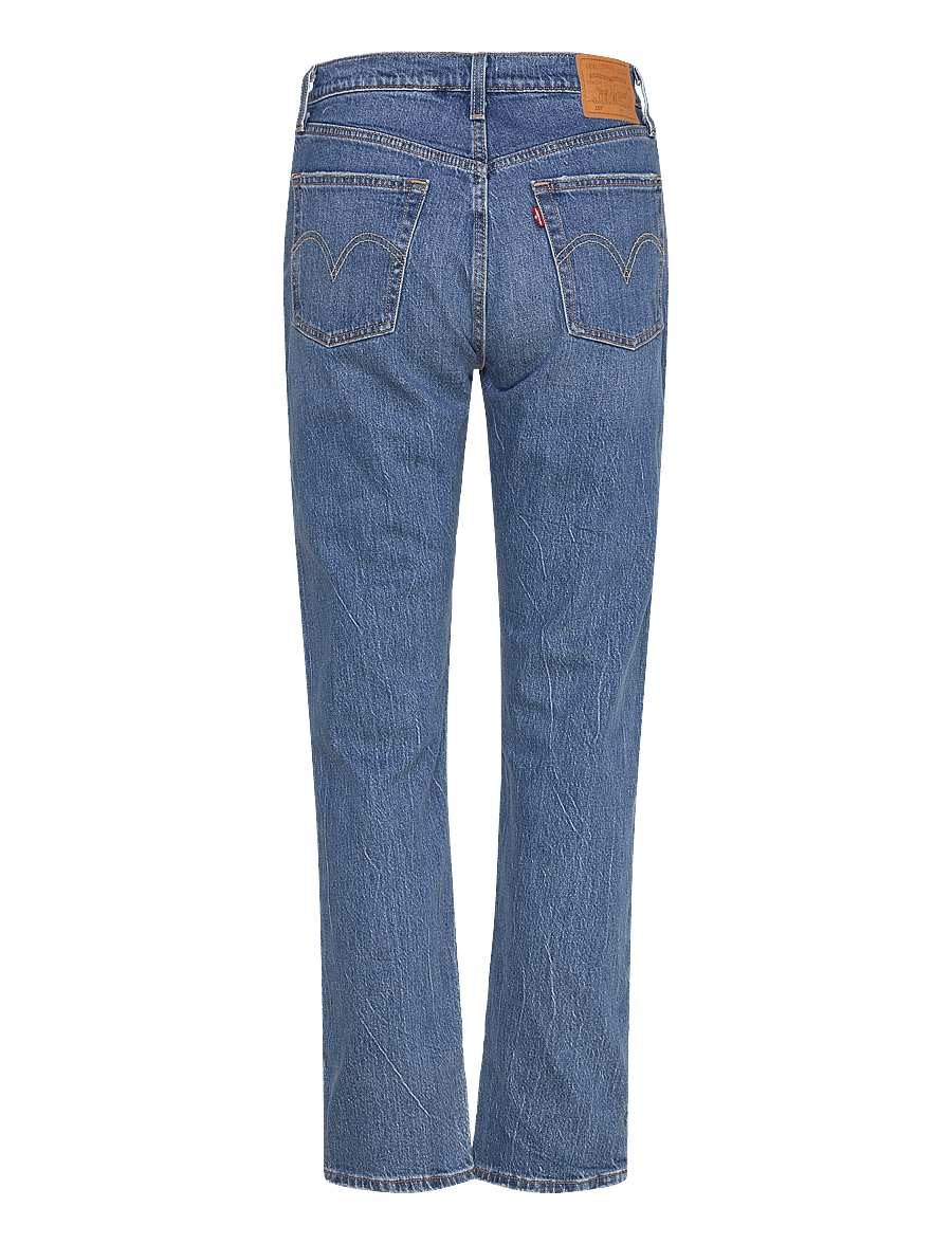 Levi's® - 501 CROP ERIN CANT WAIT STRETC - straight jeans - med indigo - worn in - 2