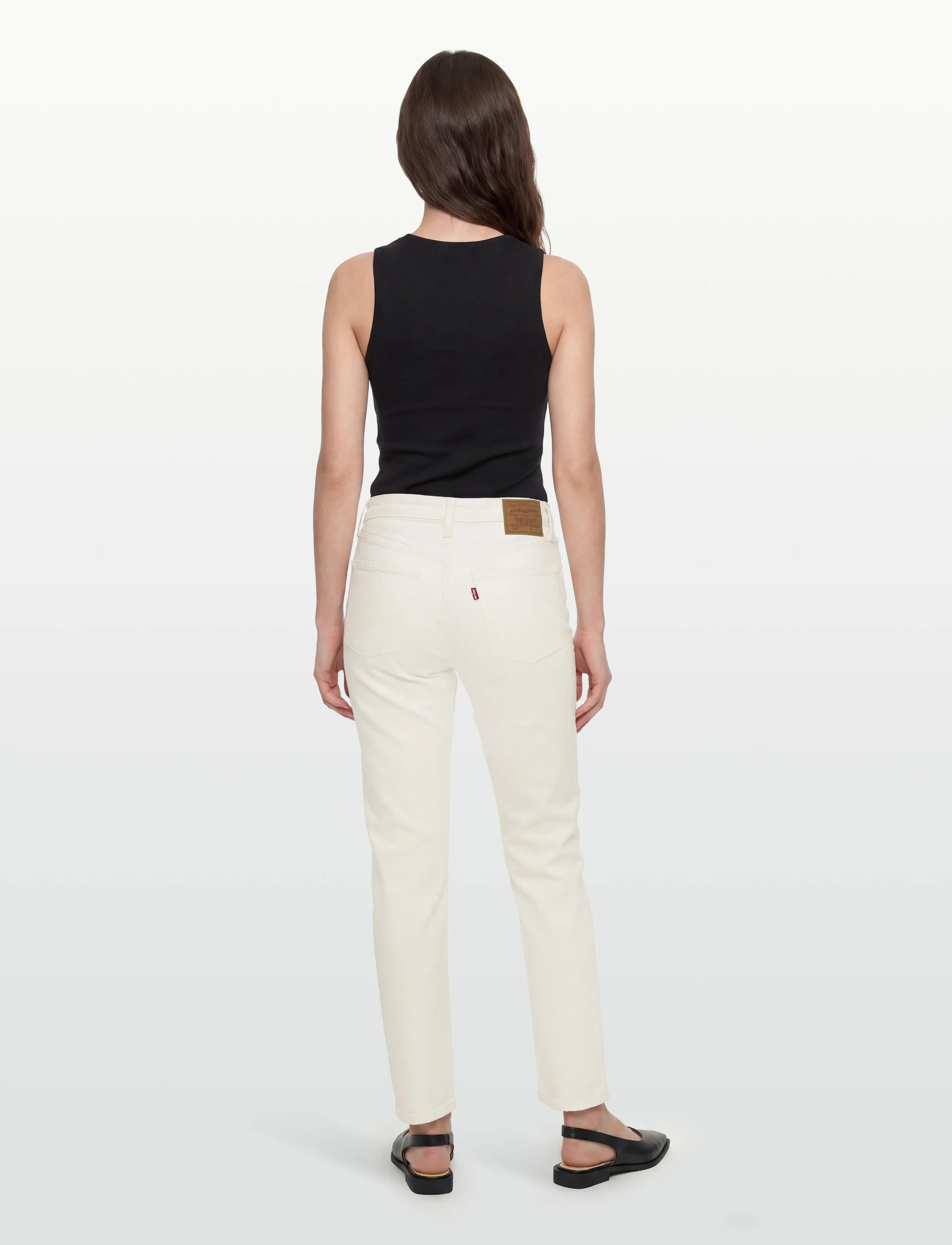 Levi's® - 501 CROP SURPRISE GUEST - gerade jeans - whites - 4