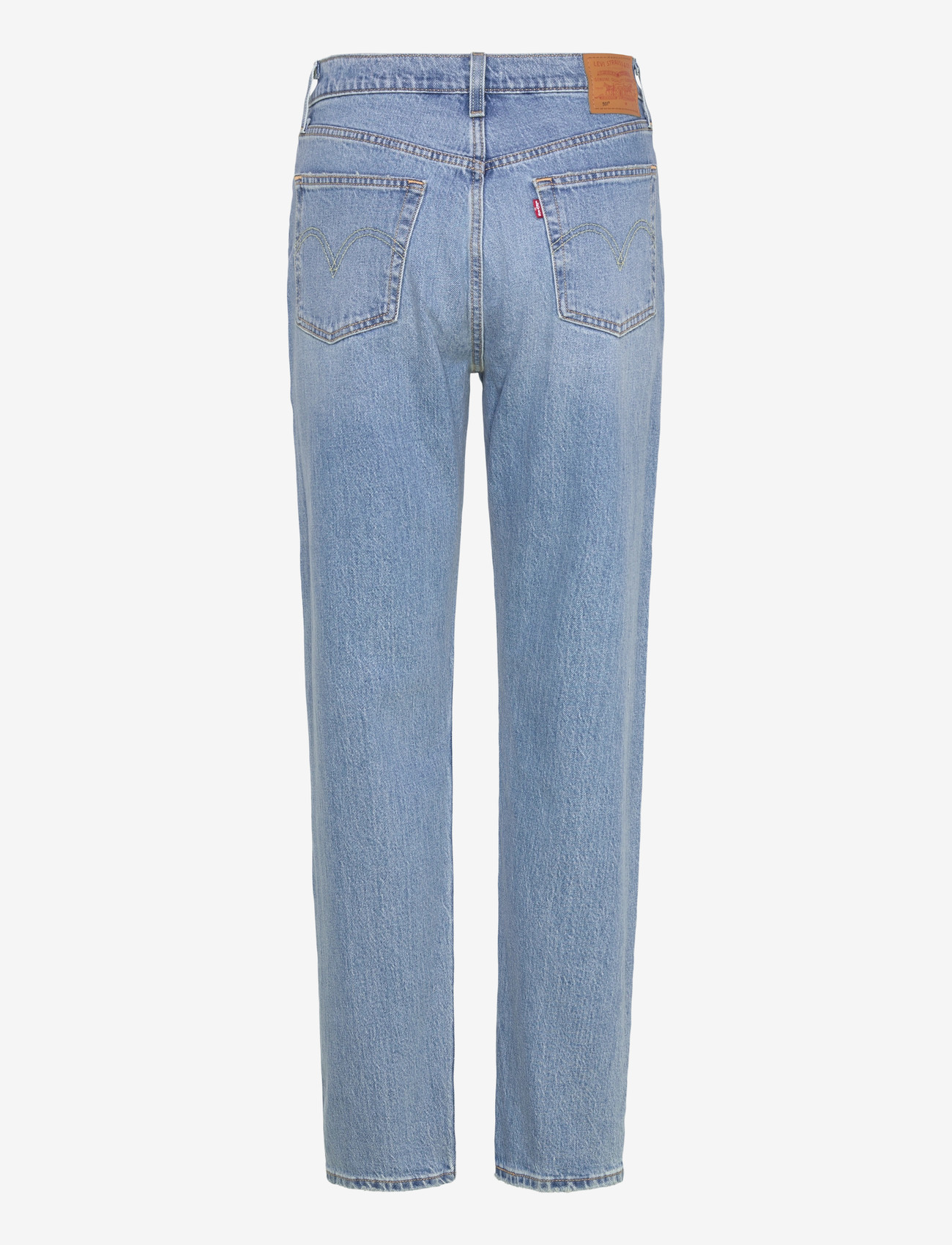 Levi's® - 501 CROP WHERE TO NOW NDX - straight jeans - med indigo - worn in - 1