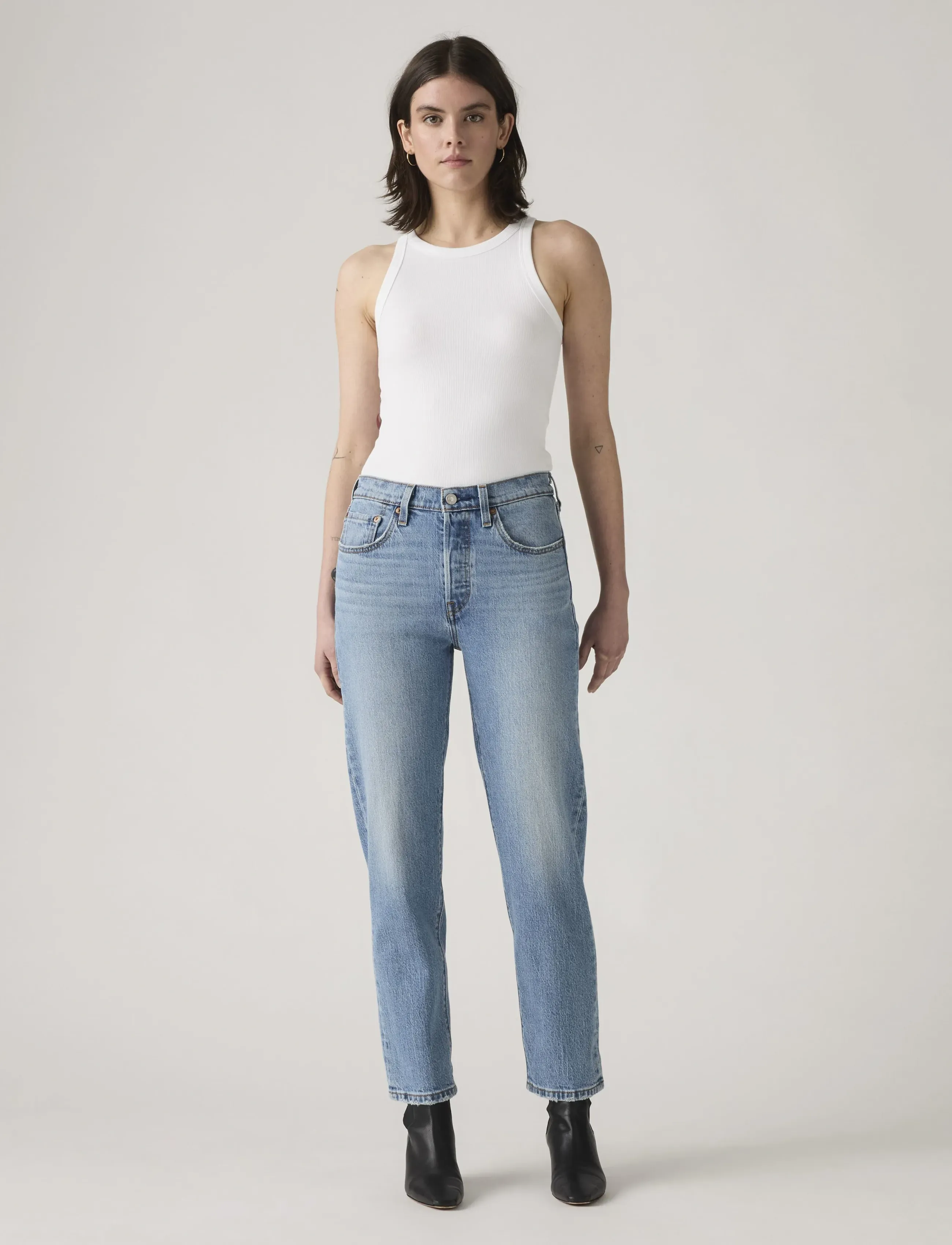LEVIS ® Jeans 501 Crop dam – bild 6