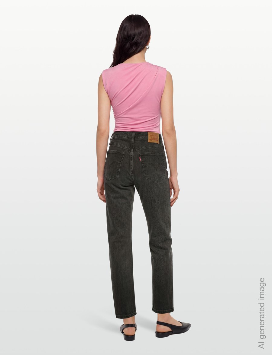 Levi's® - 501 CROP DELIVERY DISTANCE - gerade jeans - blacks - 4