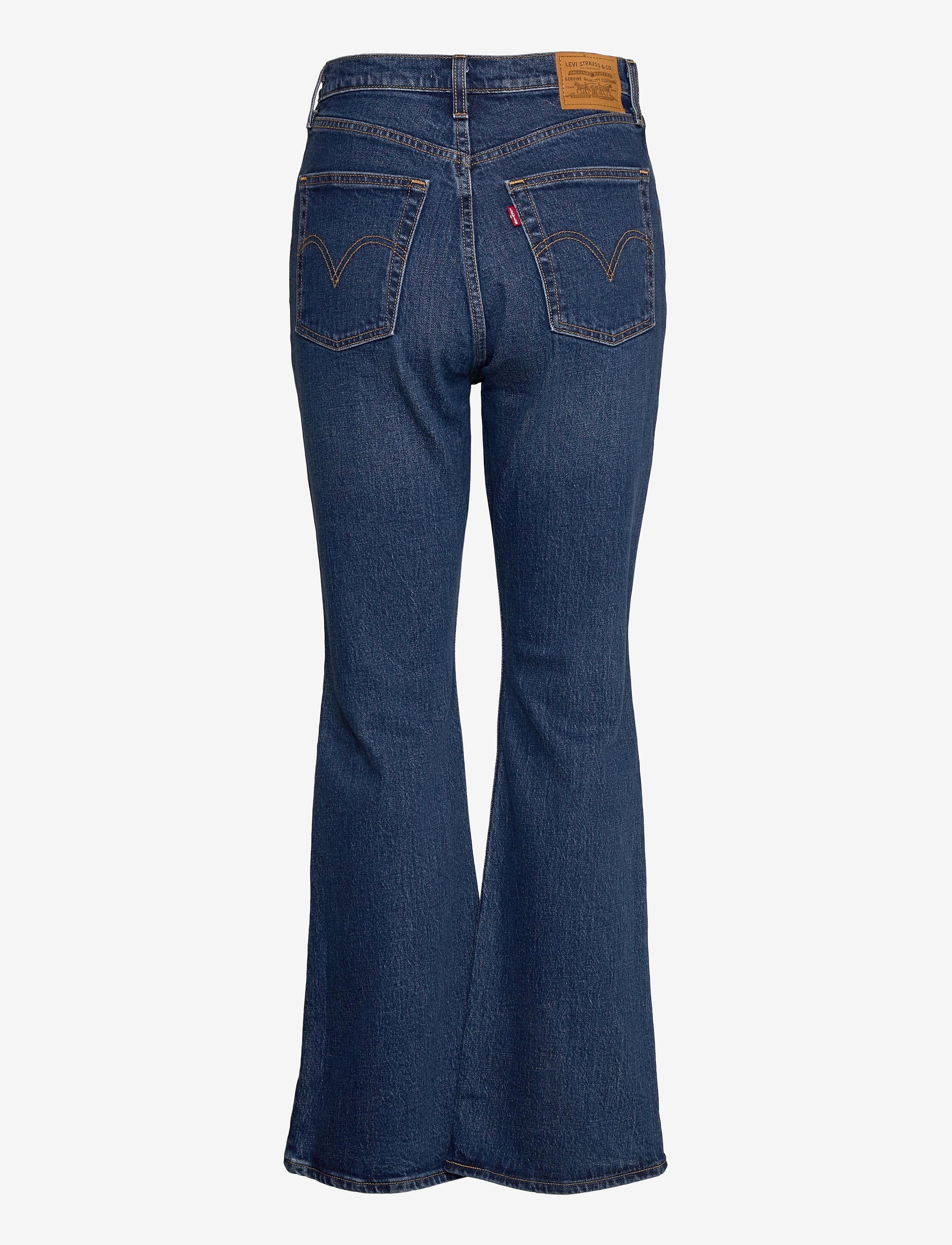 LEVI´S Women - RIBCAGE BOOT TURN UP - med indigo - worn in - 1