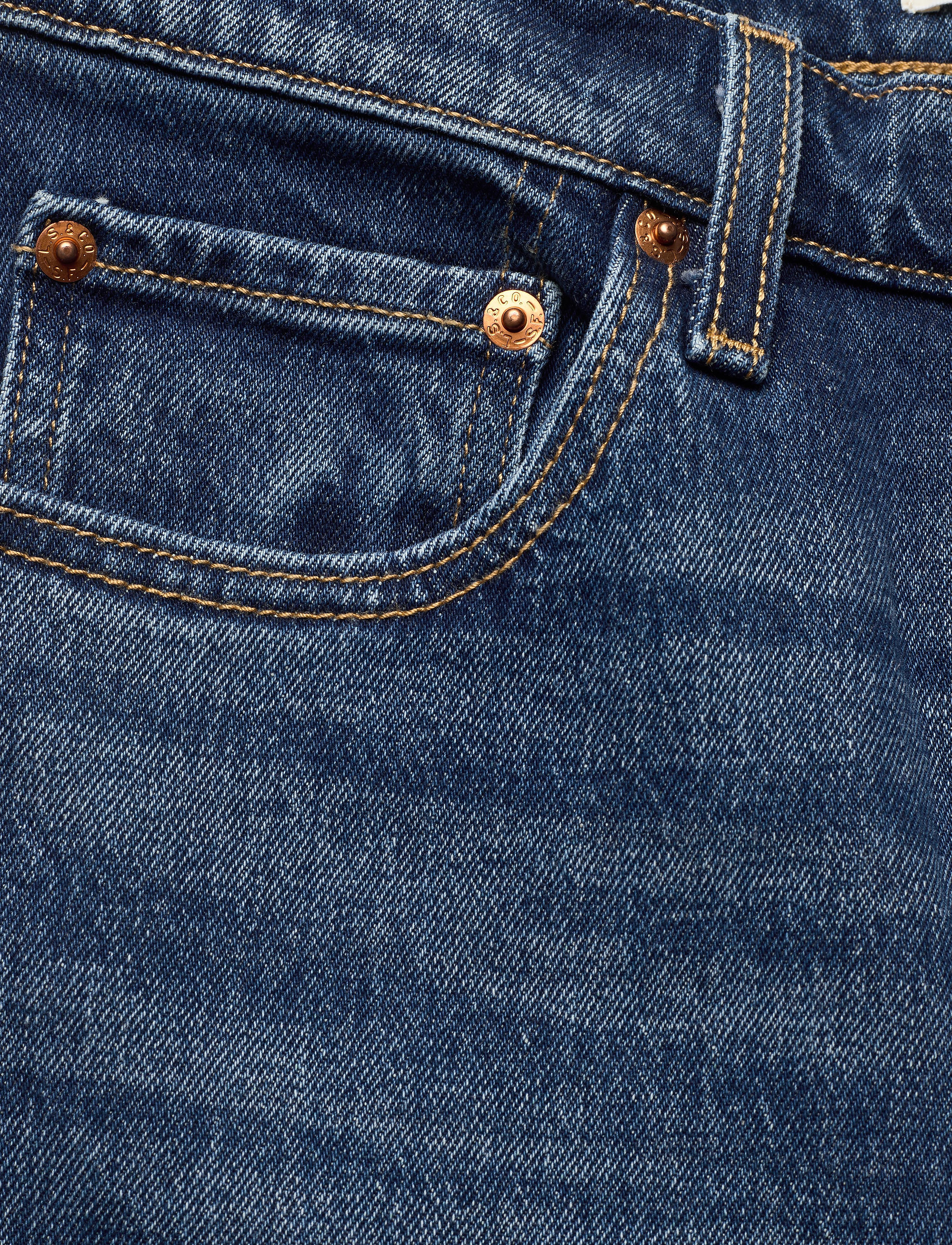 LEVI´S Women - RIBCAGE BOOT TURN UP - med indigo - worn in - 2