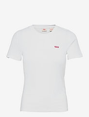 LEVI´S Women - SS RIB BABY TEE WHITE + - t-shirts - neutrals - 0
