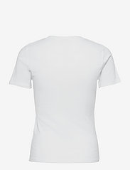 LEVI´S Women - SS RIB BABY TEE WHITE + - lowest prices - neutrals - 1