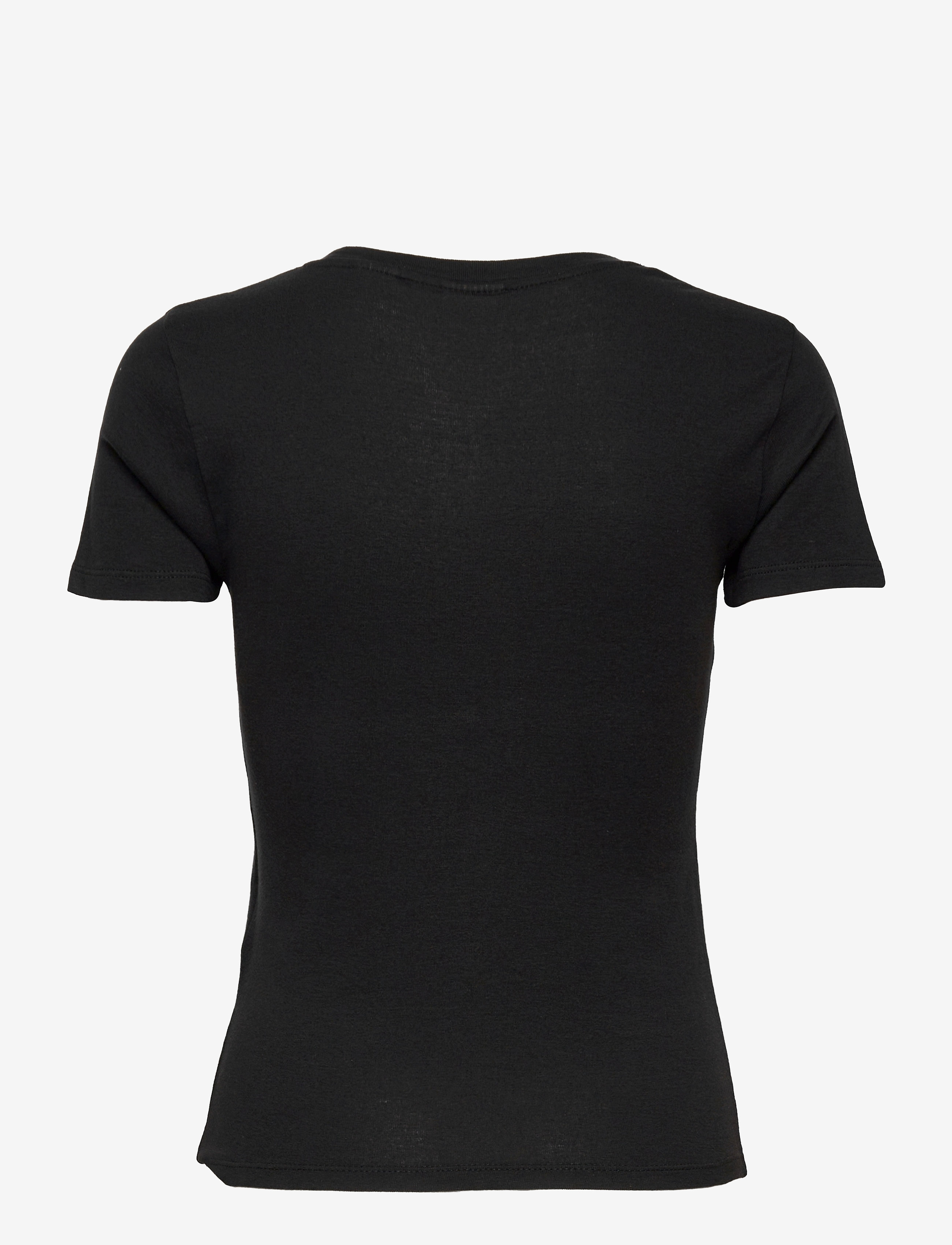 LEVI´S Women - SS RIB BABY TEE CAVIAR - blacks - 1