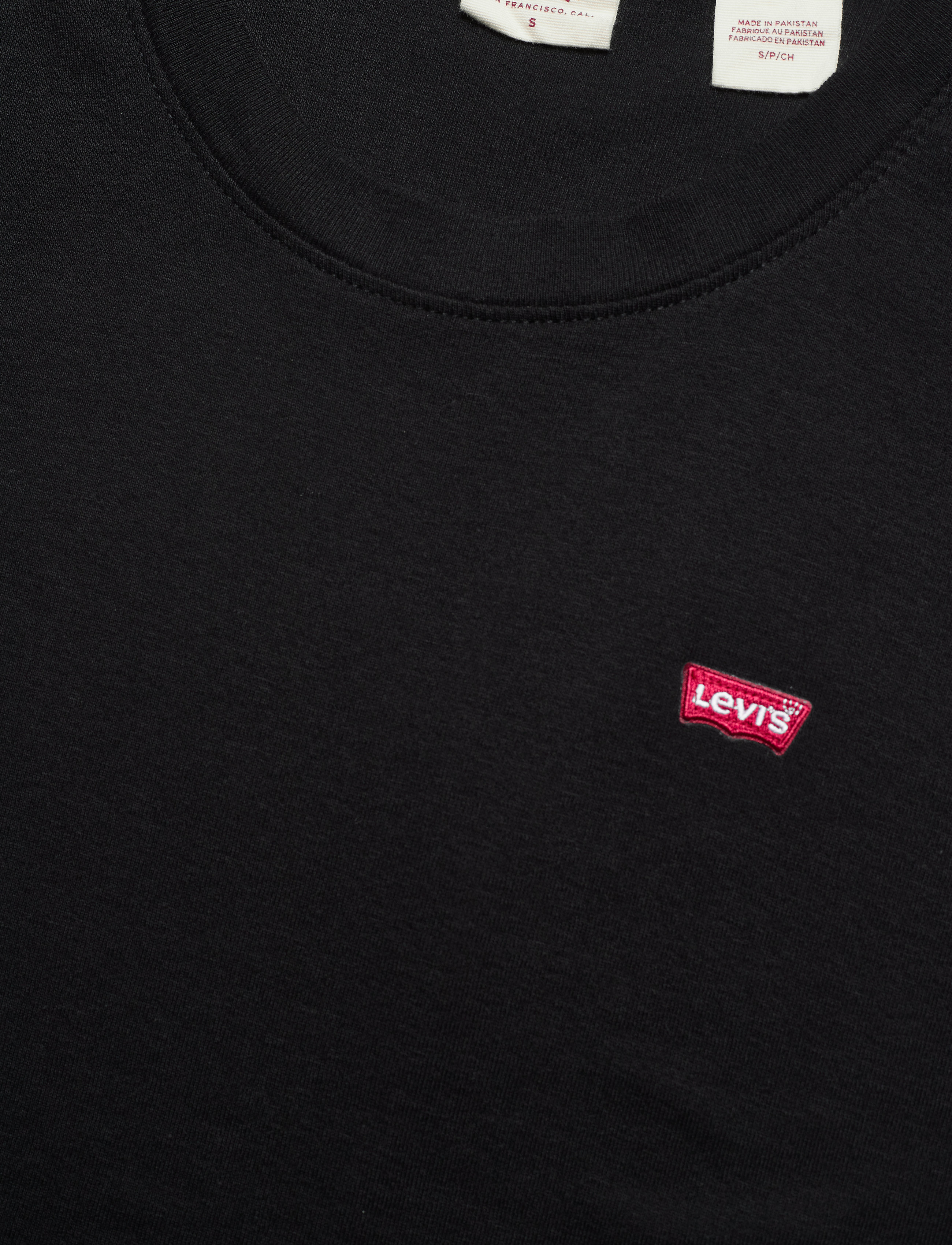 LEVI´S Women - SS RIB BABY TEE CAVIAR - blacks - 5