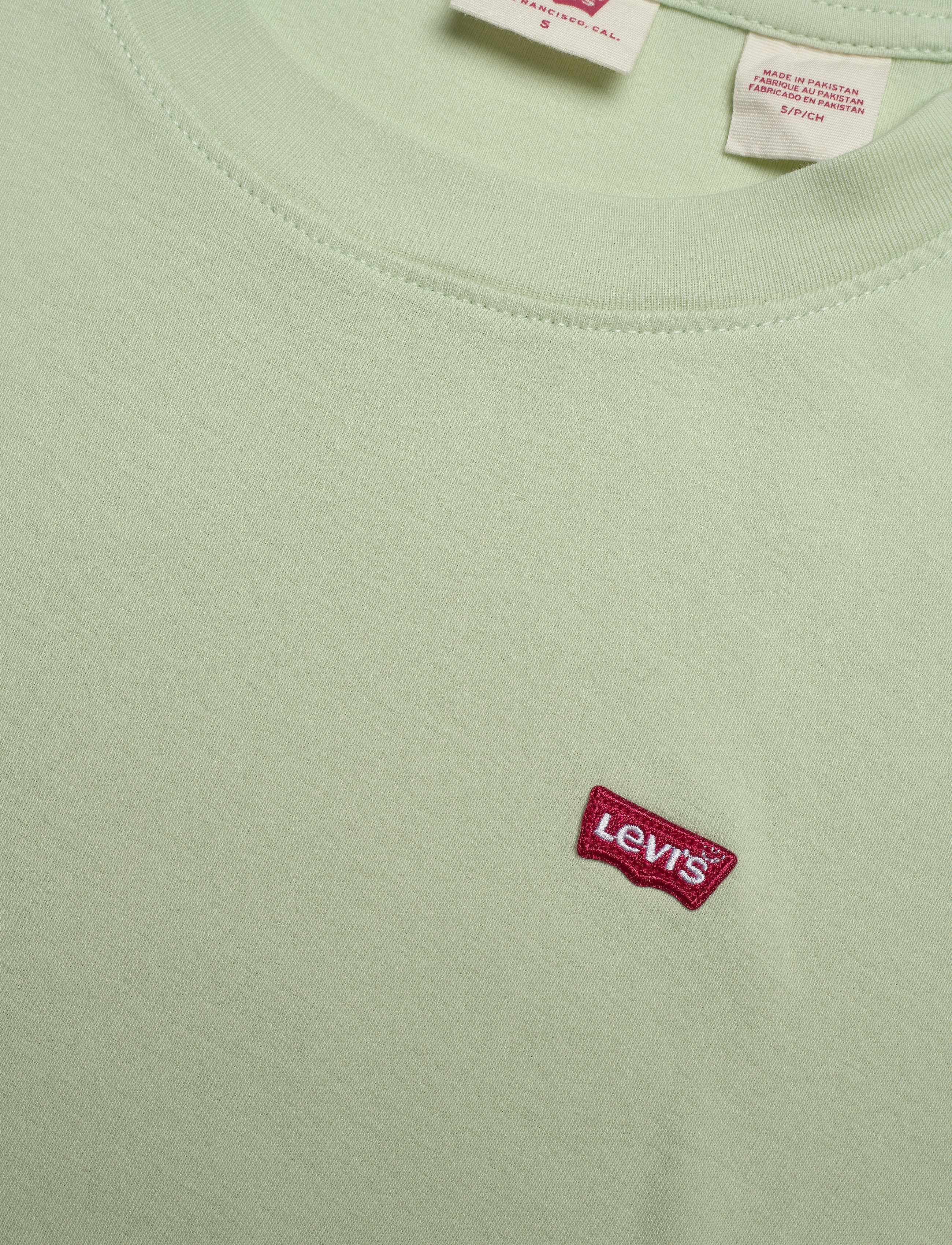 LEVI´S Women - SS RIB BABY TEE BOK CHOY - greens - 2