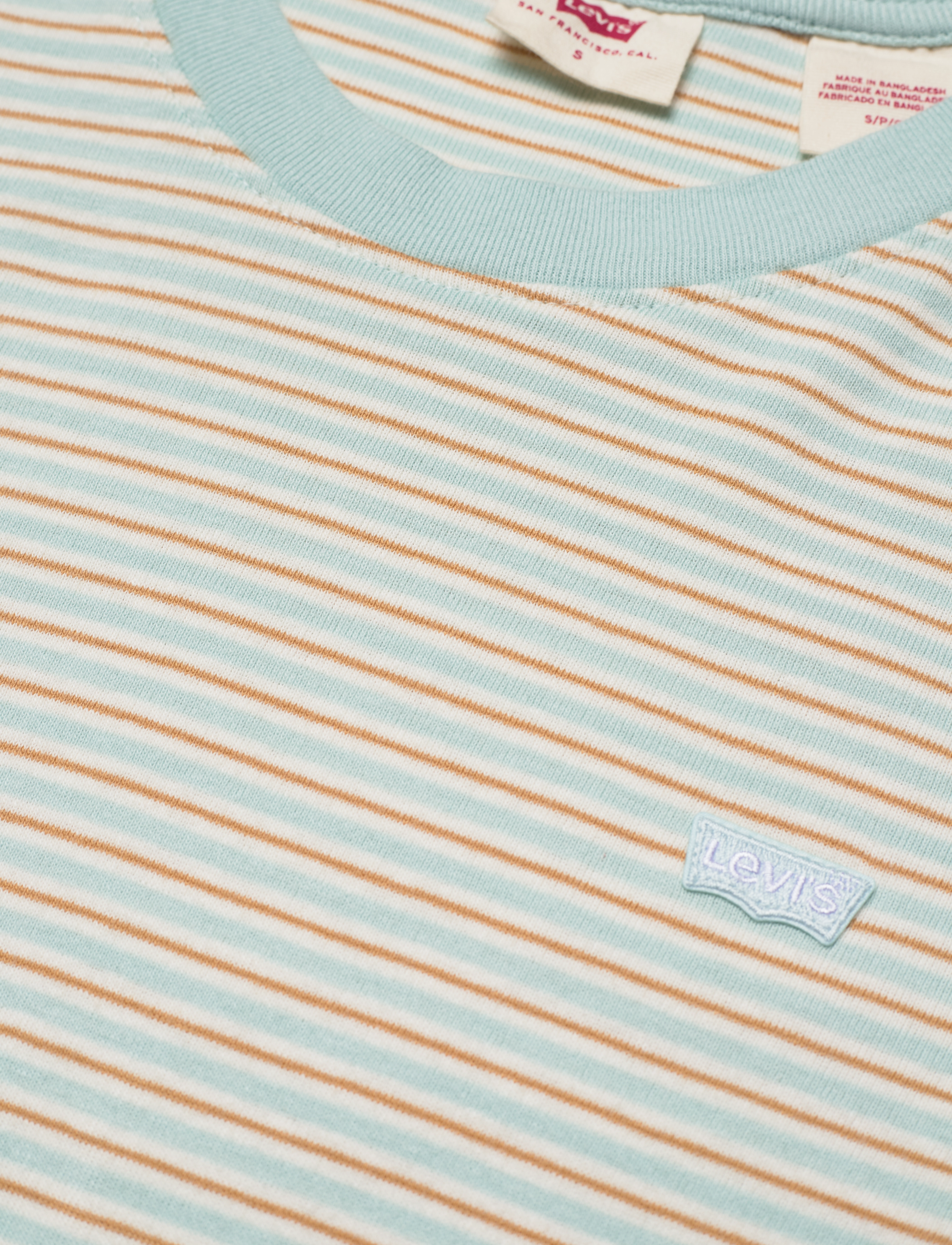 LEVI´S Women - SS RIB BABY TEE TURMERIC_ STAR - blues - 2