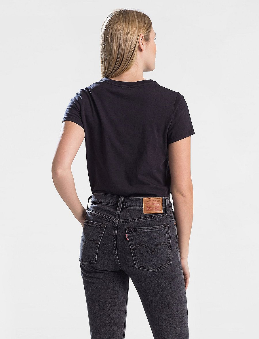 Levi's® - PERFECT TEE MINERAL BLACK - t-shirts - blacks - 3