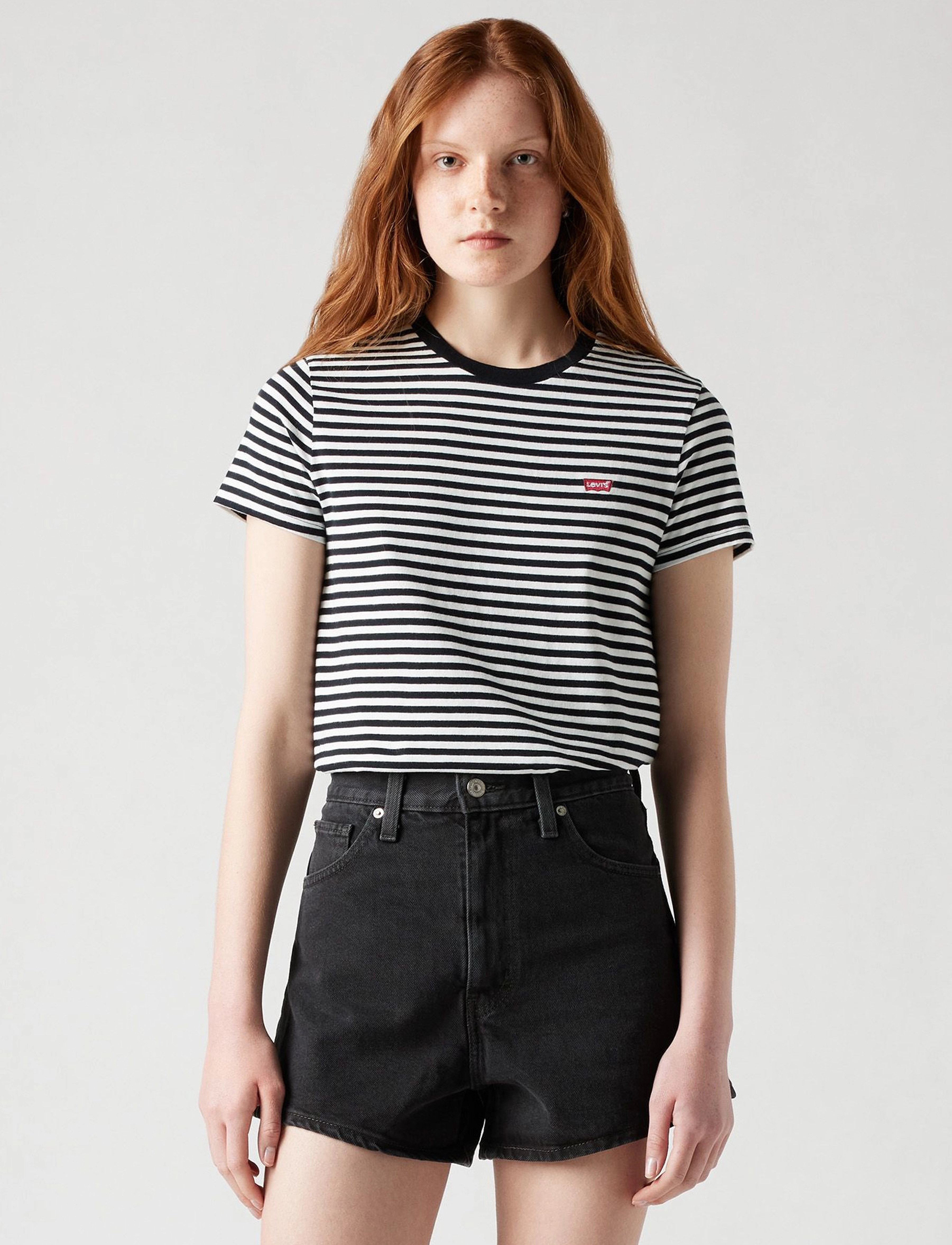 Levi's® - PERFECT TEE RAITA STRIPE CAVIA - t-shirts - multi-color - 3
