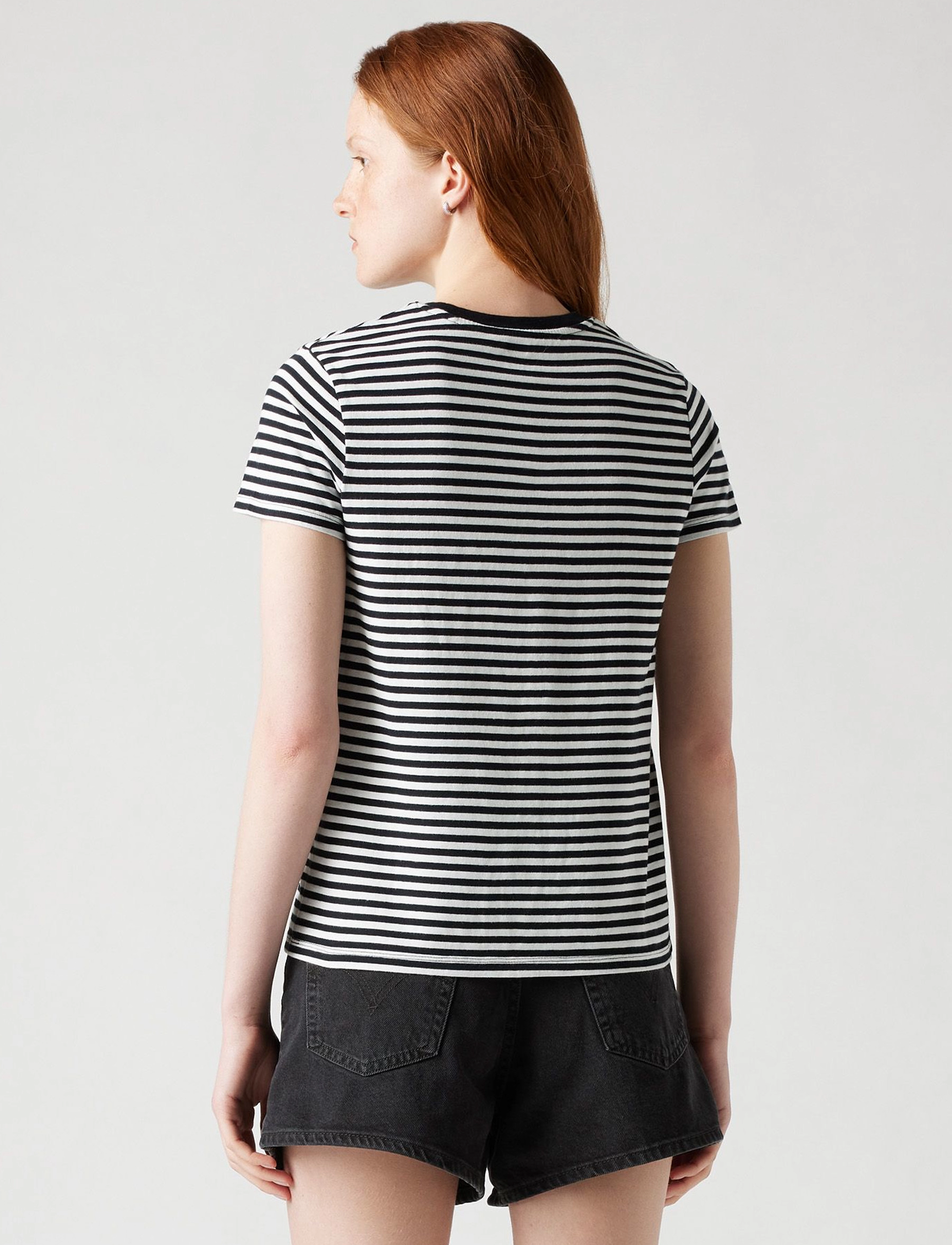 Levi's® - PERFECT TEE RAITA STRIPE CAVIA - stuttermarbolir - multi-color - 4