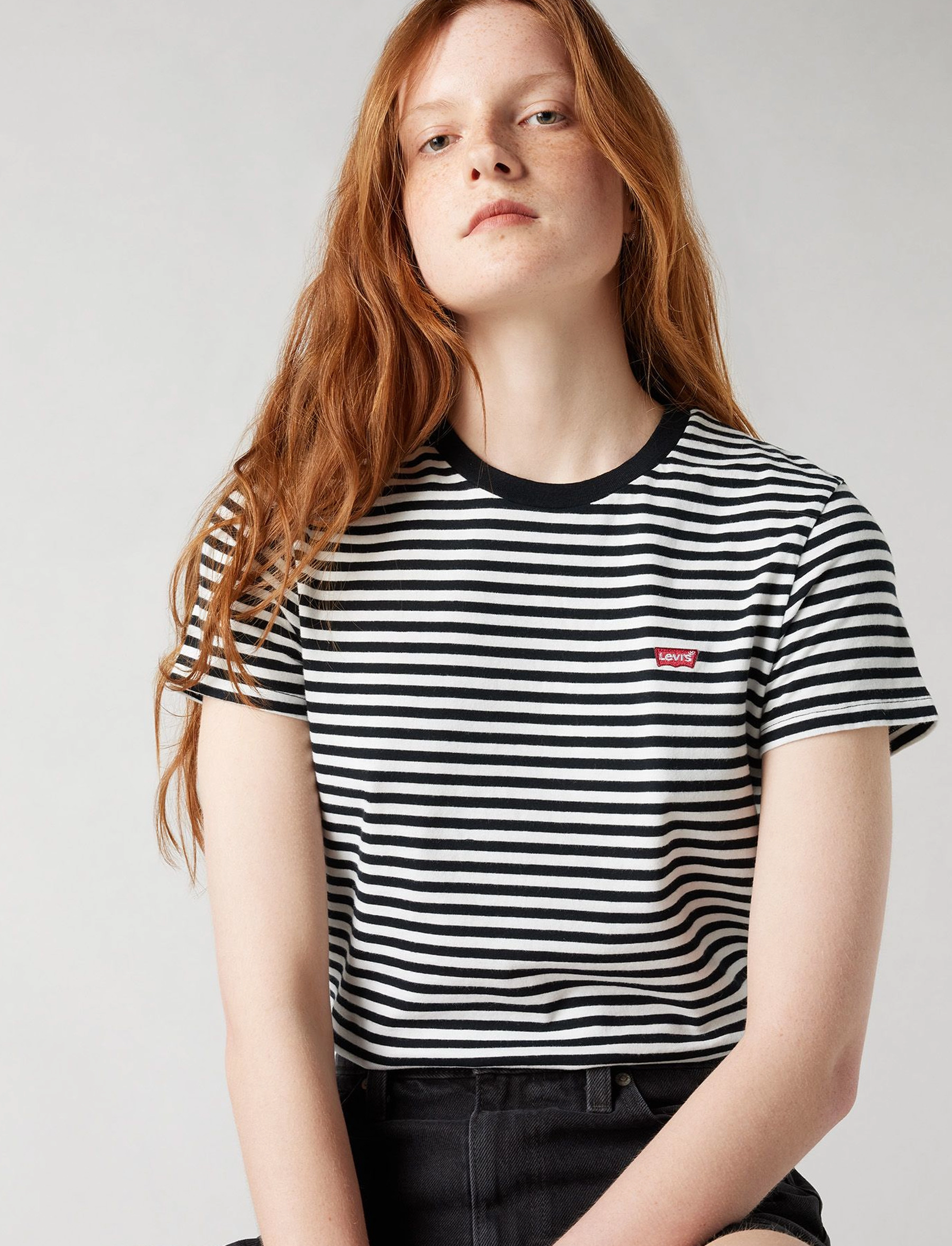 Levi's® - PERFECT TEE RAITA STRIPE CAVIA - t-shirts - multi-color - 5