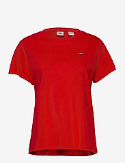 LEVI´S Women - PERFECT TEE POPPY RED - t-shirts - reds - 1