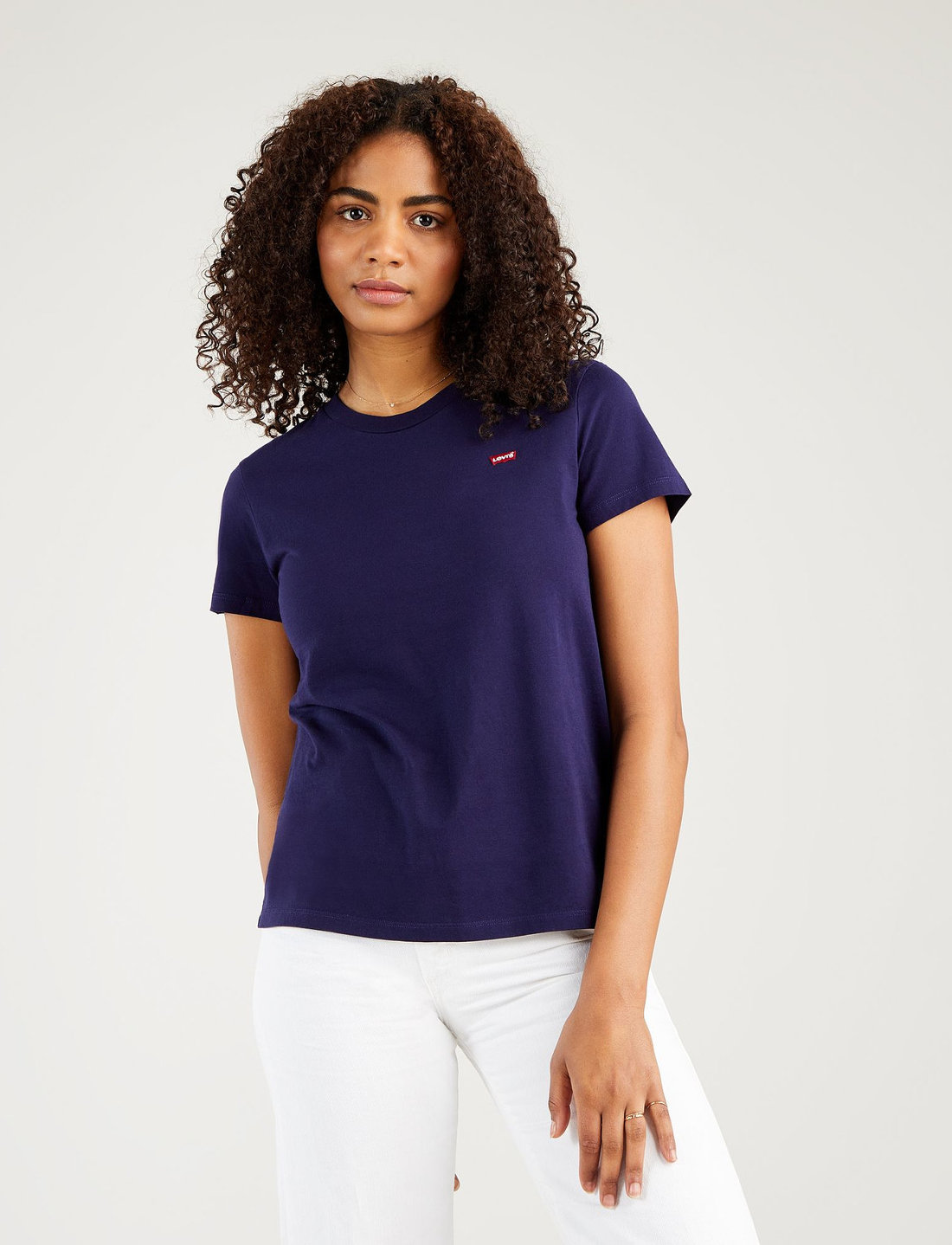 LEVI S Women Perfect Tee Sea Captain Blue T shirts Boozt