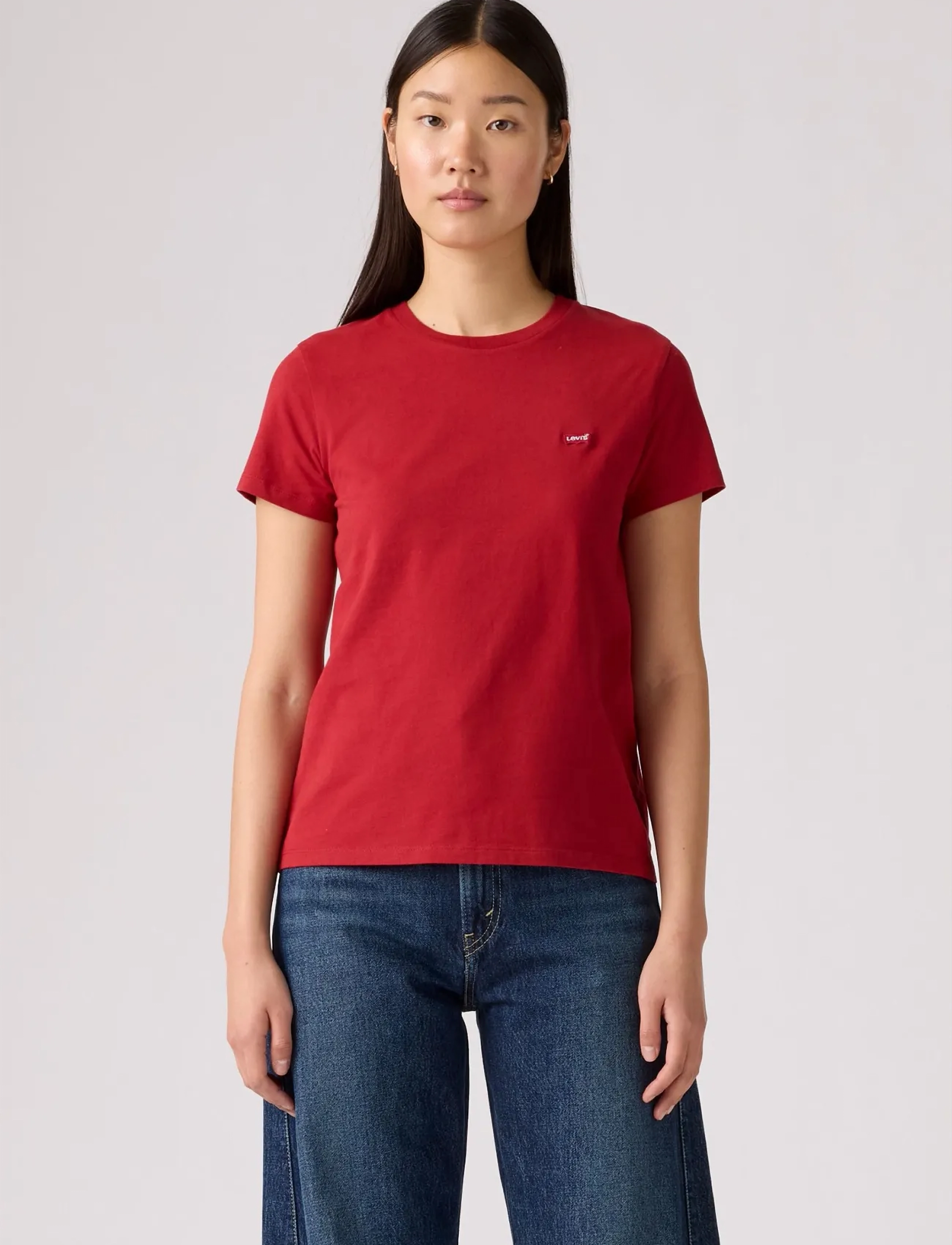 Levi's® - PERFECT TEE RHYTHMIC RED COTTO - reds - 3