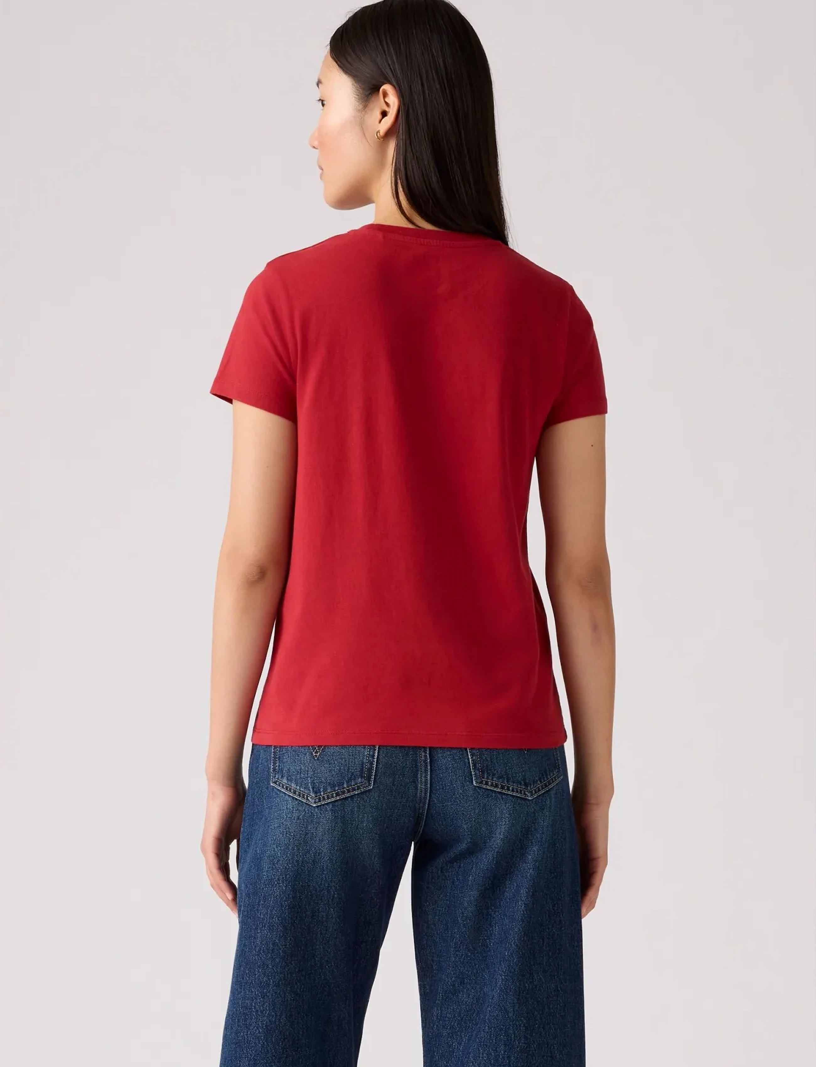 Levi's® - PERFECT TEE RHYTHMIC RED COTTO - reds - 4