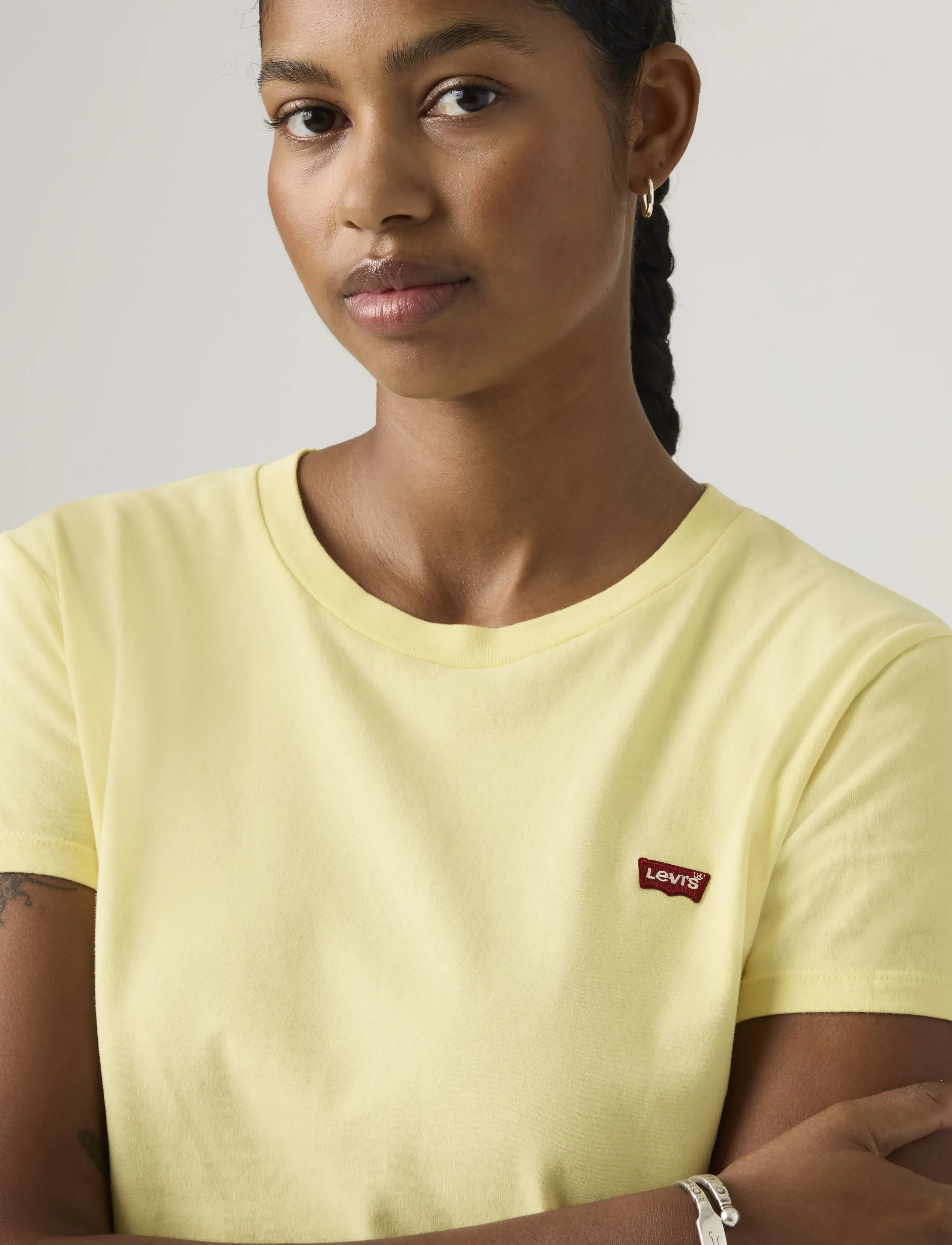 Levi's® - PERFECT TEE FRENCH VANILLA COT - t-shirts - yellows - 4