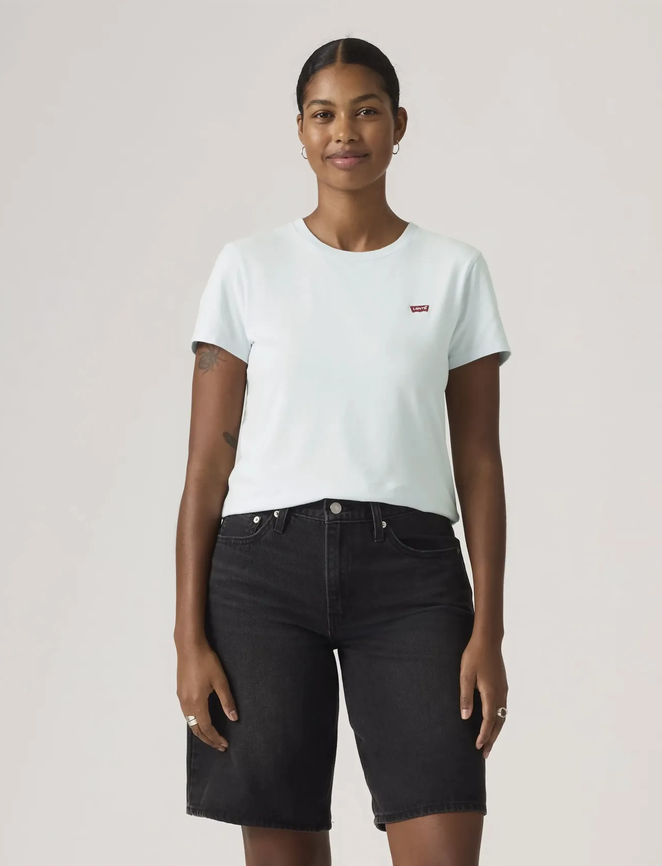 Levi's® PERFECT TEE COUNTRY AIR JERSEY - T-shirts & Toppar - BLUES / blue