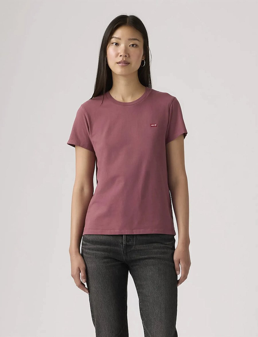 Levi's® - PERFECT TEE CRUSHED BERRY COTT - t-shirts - purples - 0
