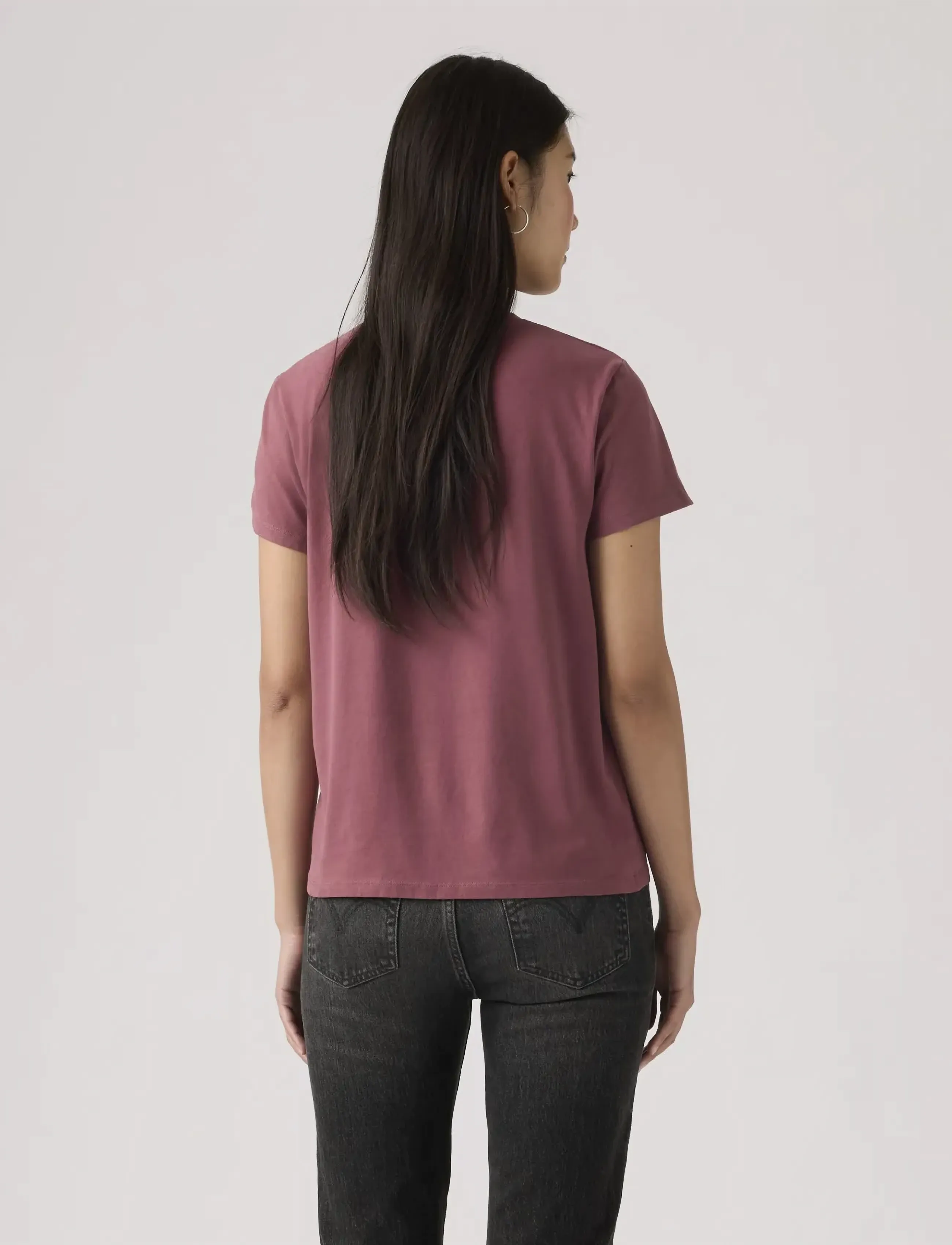 Levi's® - PERFECT TEE CRUSHED BERRY COTT - t-shirts - purples - 3