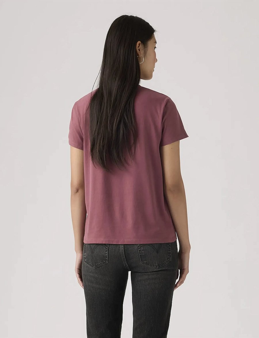 Levi's® - PERFECT TEE CRUSHED BERRY COTT - t-shirts - purples - 3