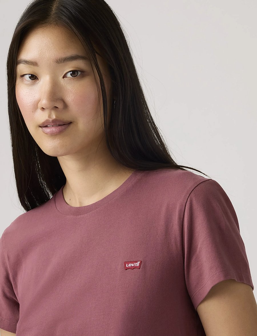 Levi's® - PERFECT TEE CRUSHED BERRY COTT - t-shirts - purples - 4