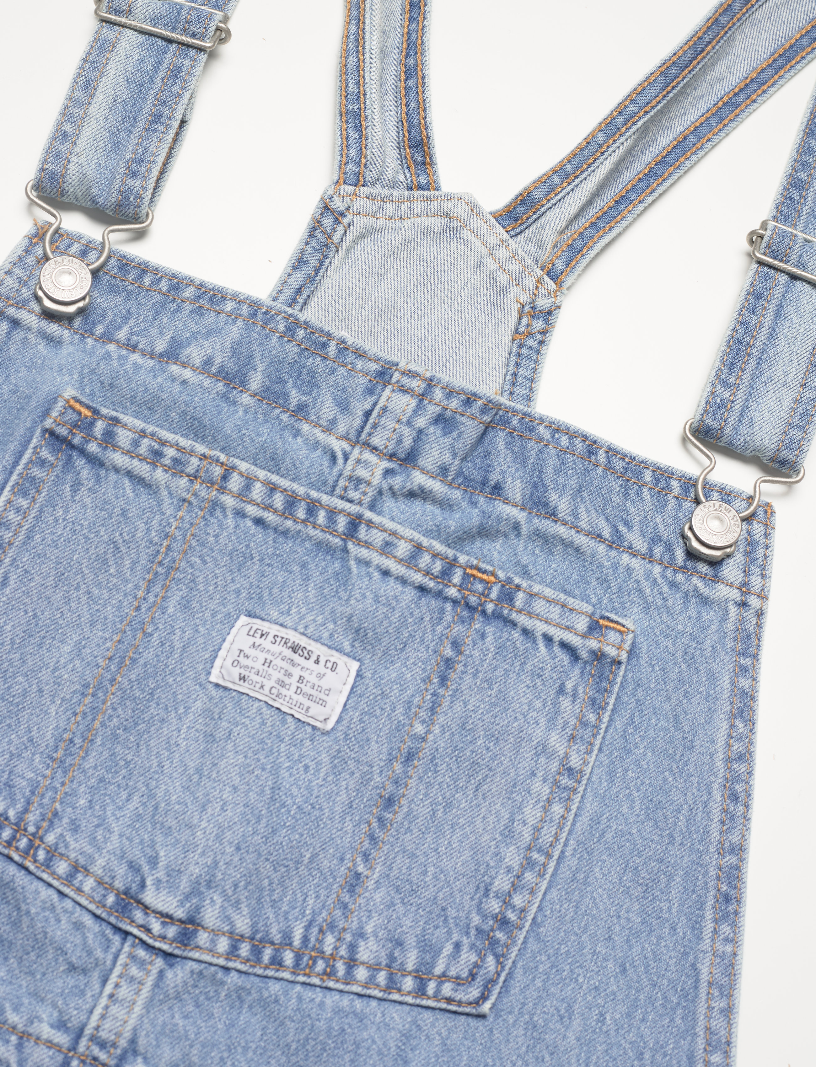 LEVI´S Women - VINTAGE SHORTALL SUNSET SKATE - med indigo - worn in - 2