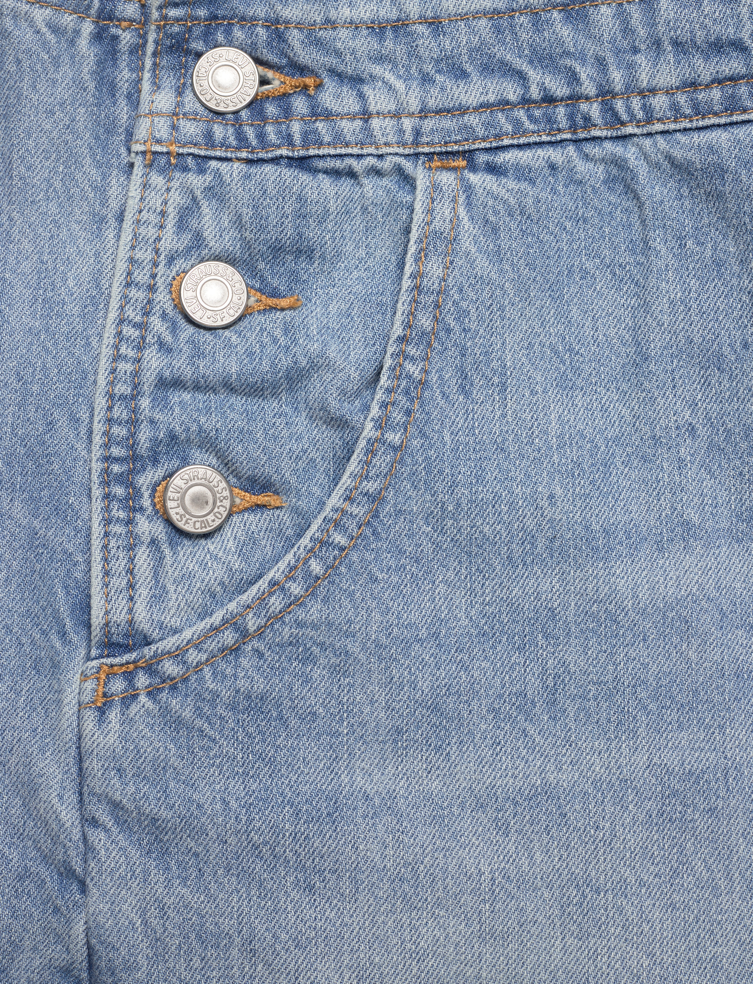 LEVI´S Women - VINTAGE SHORTALL SUNSET SKATE - med indigo - worn in - 3