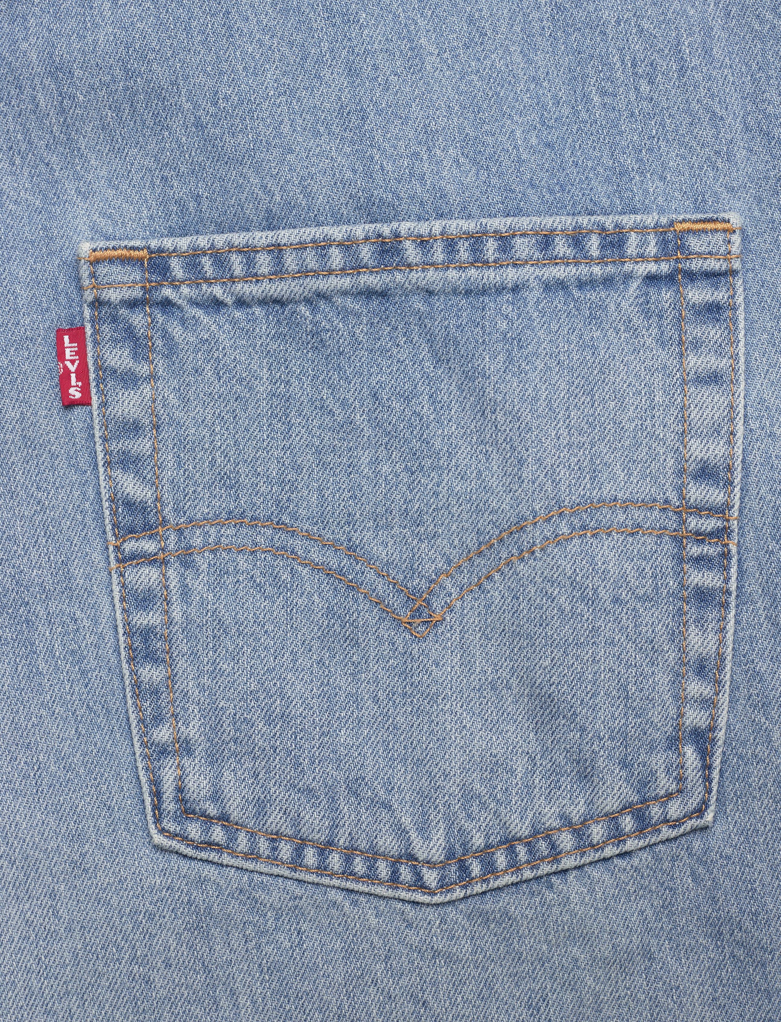 LEVI´S Women - VINTAGE SHORTALL SUNSET SKATE - med indigo - worn in - 4
