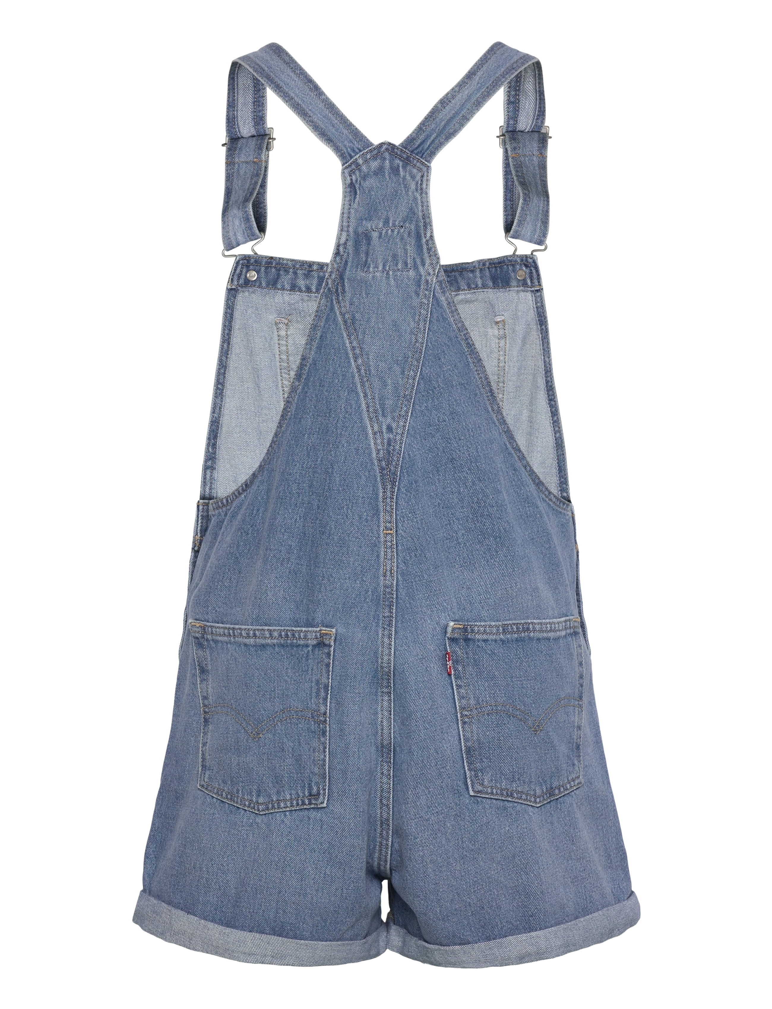 Levi's® - VINTAGE SHORTALL IN THE FIELD - light indigo - worn in - 2