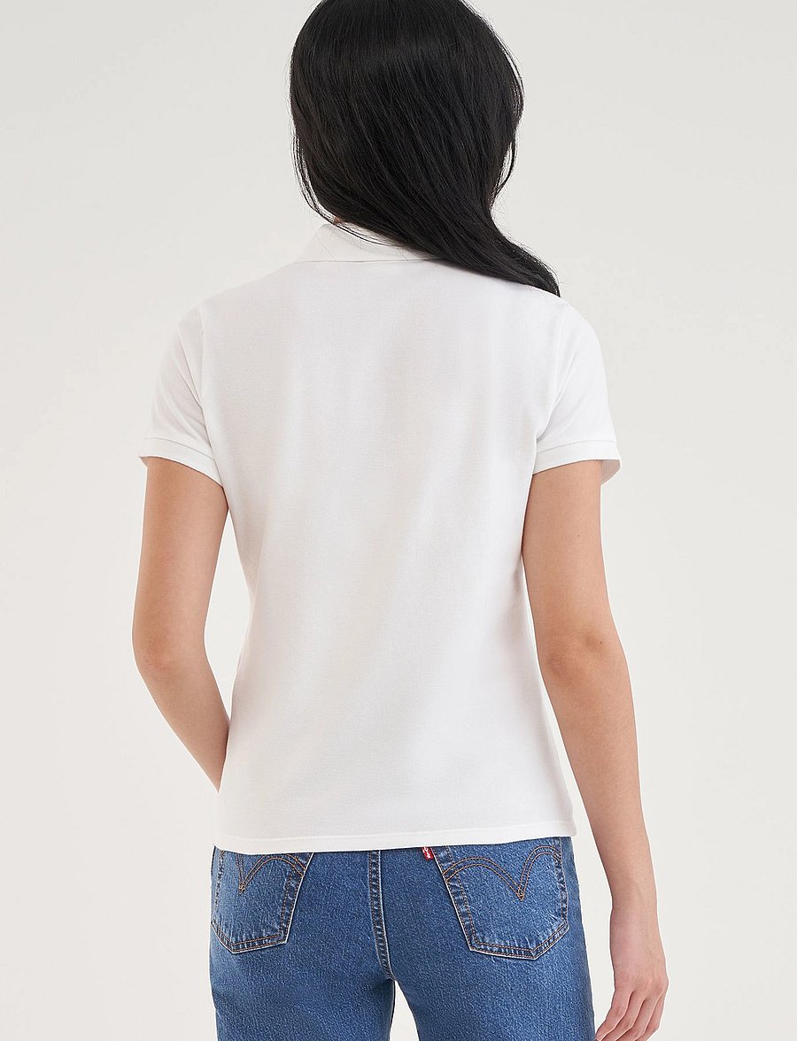 Levi's® - LEVIS HM POLO WHITE - poloer - neutrals - 3