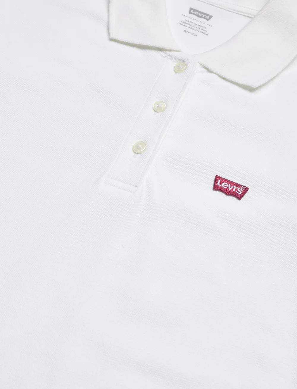 Levi's® - LEVIS HM POLO WHITE - polo skyrtur - neutrals - 4