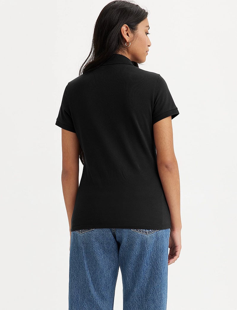 Levi's® - LEVIS HM POLO CAVIAR - poloshirts - blacks - 3