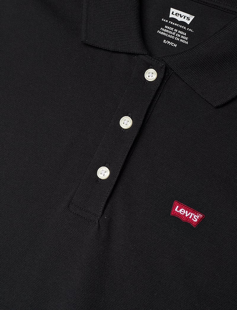Levi's® - LEVIS HM POLO CAVIAR - poloshirts - blacks - 4