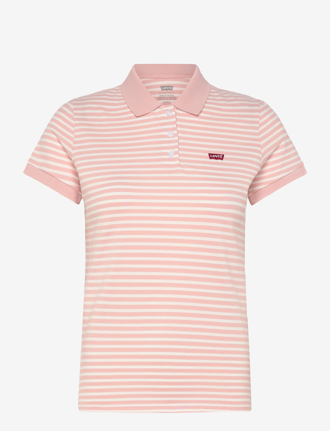 Levi's® - LEVIS HM POLO MARIGOLD STRIPE - polo shirts - pinks - 1
