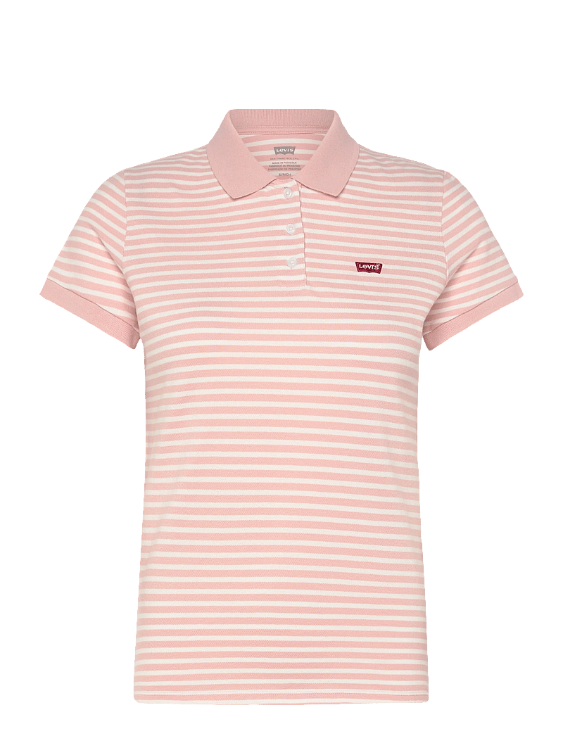 Levi's® - LEVIS HM POLO MARIGOLD STRIPE - polo shirts - pinks - 1