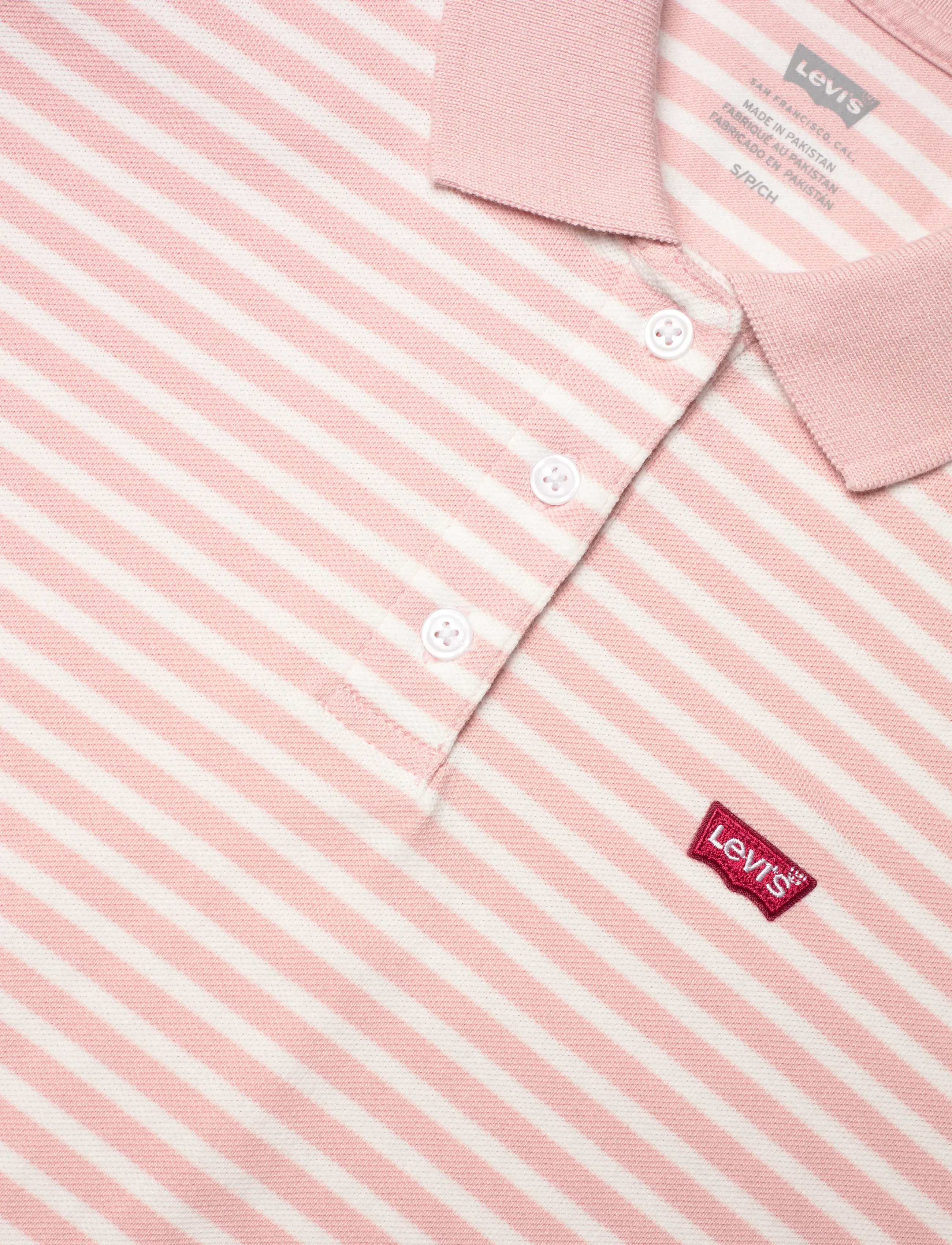 Levi's® - LEVIS HM POLO MARIGOLD STRIPE - poloshirts - pinks - 5
