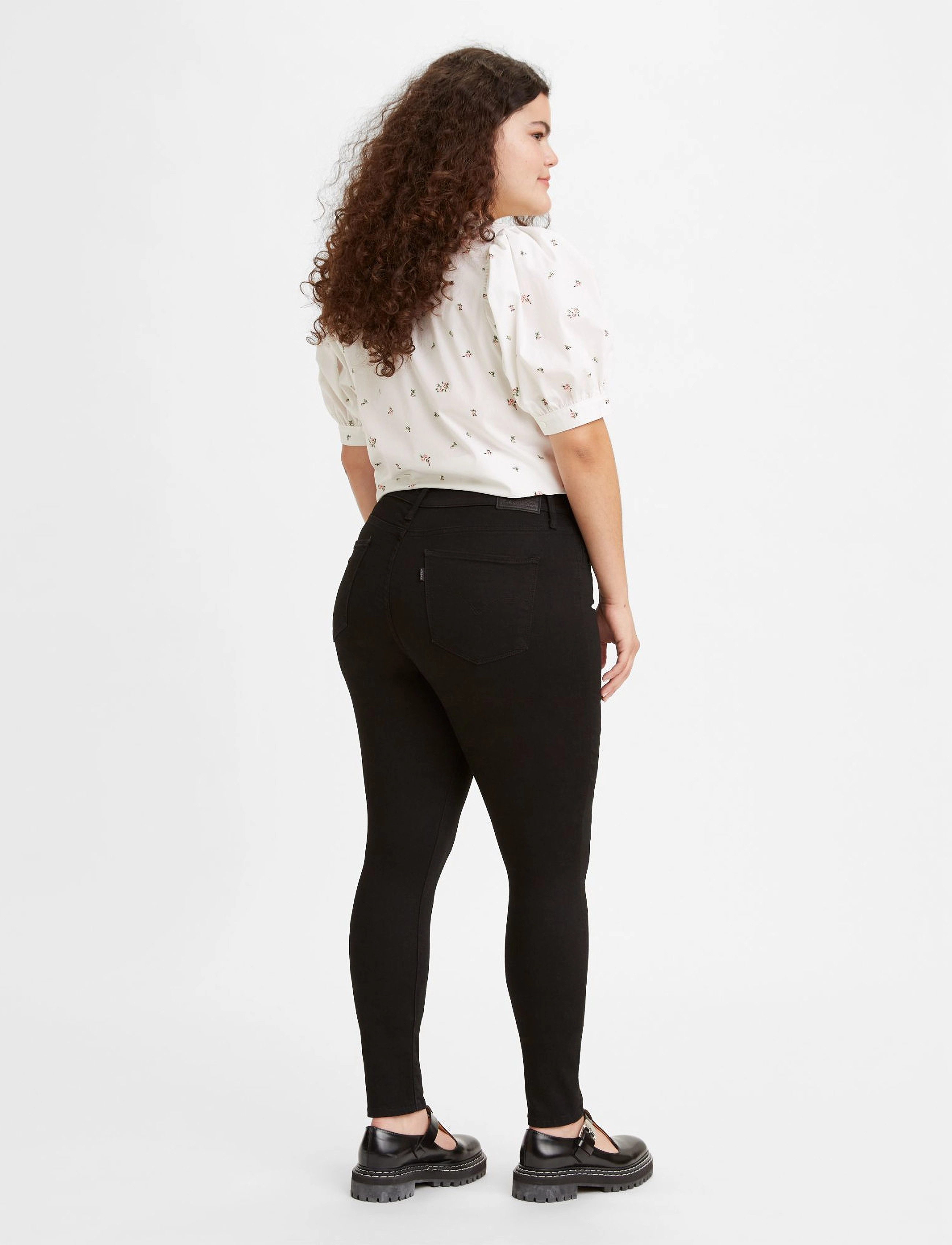 Levi's® - 720 HIRISE SUPER SKINNY BLACK - blacks - 4