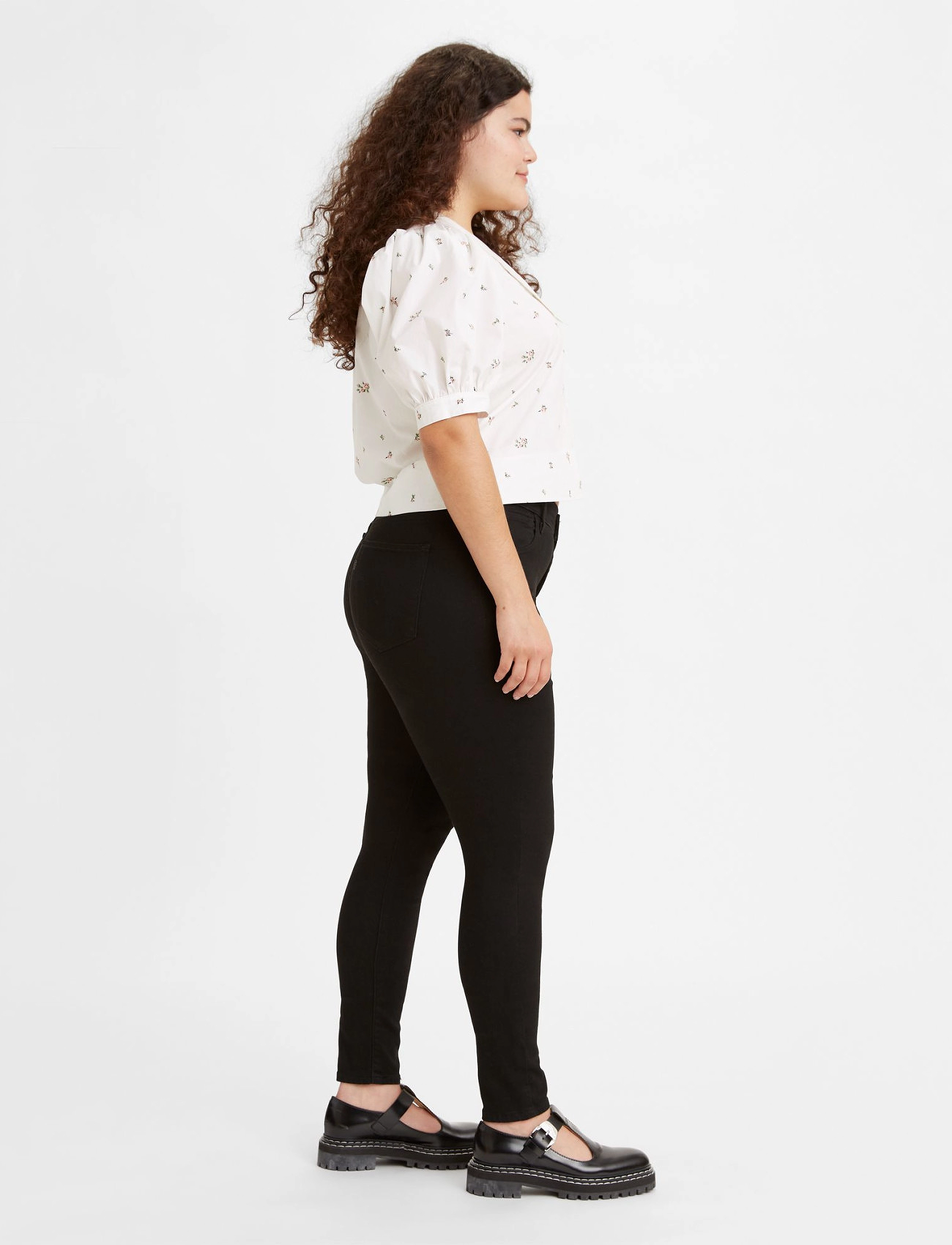 Levi's® - 720 HIRISE SUPER SKINNY BLACK - blacks - 5