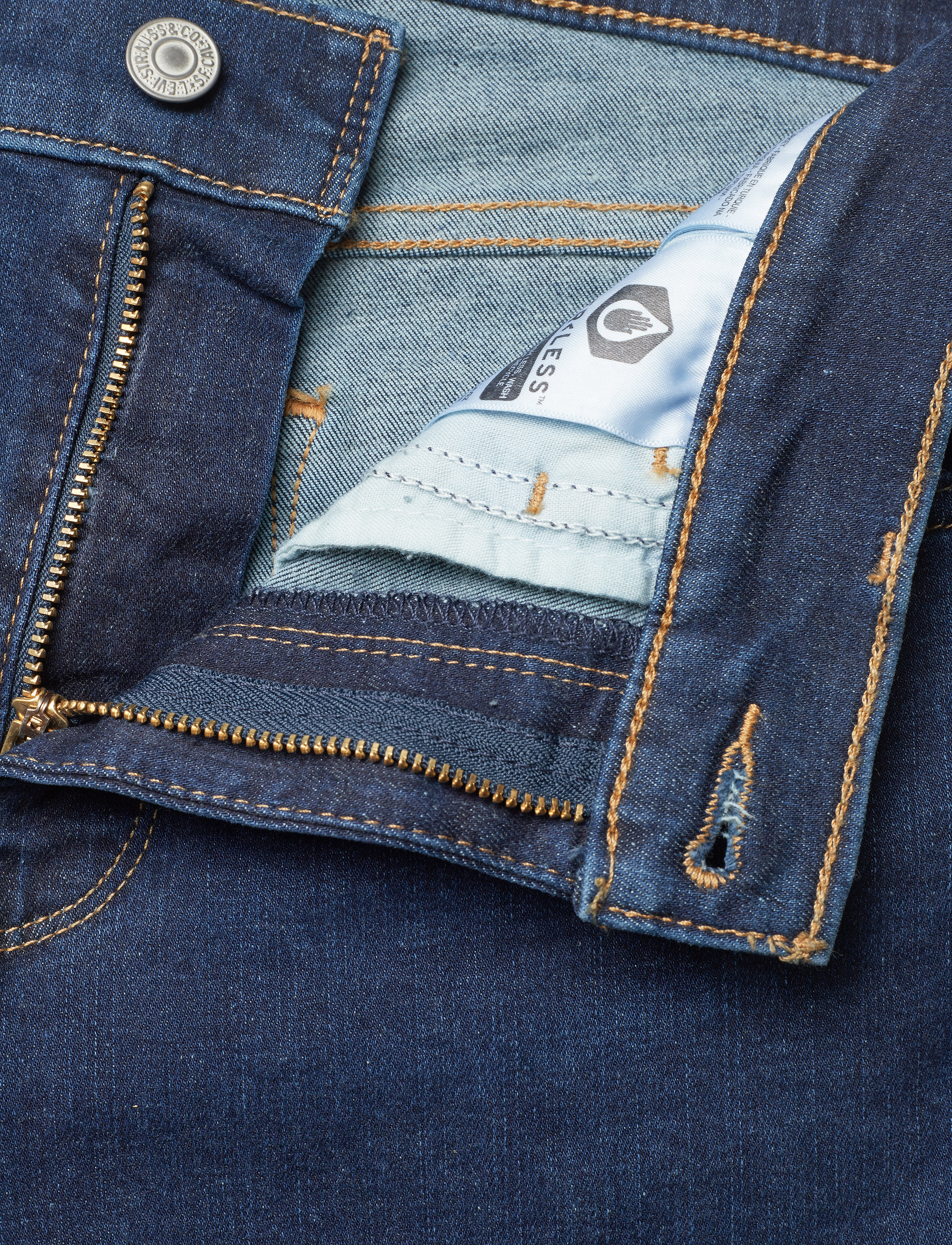 LEVI´S Women - 720 HIRISE SUPER SKINNY ESSENT - dark indigo - worn in - 3