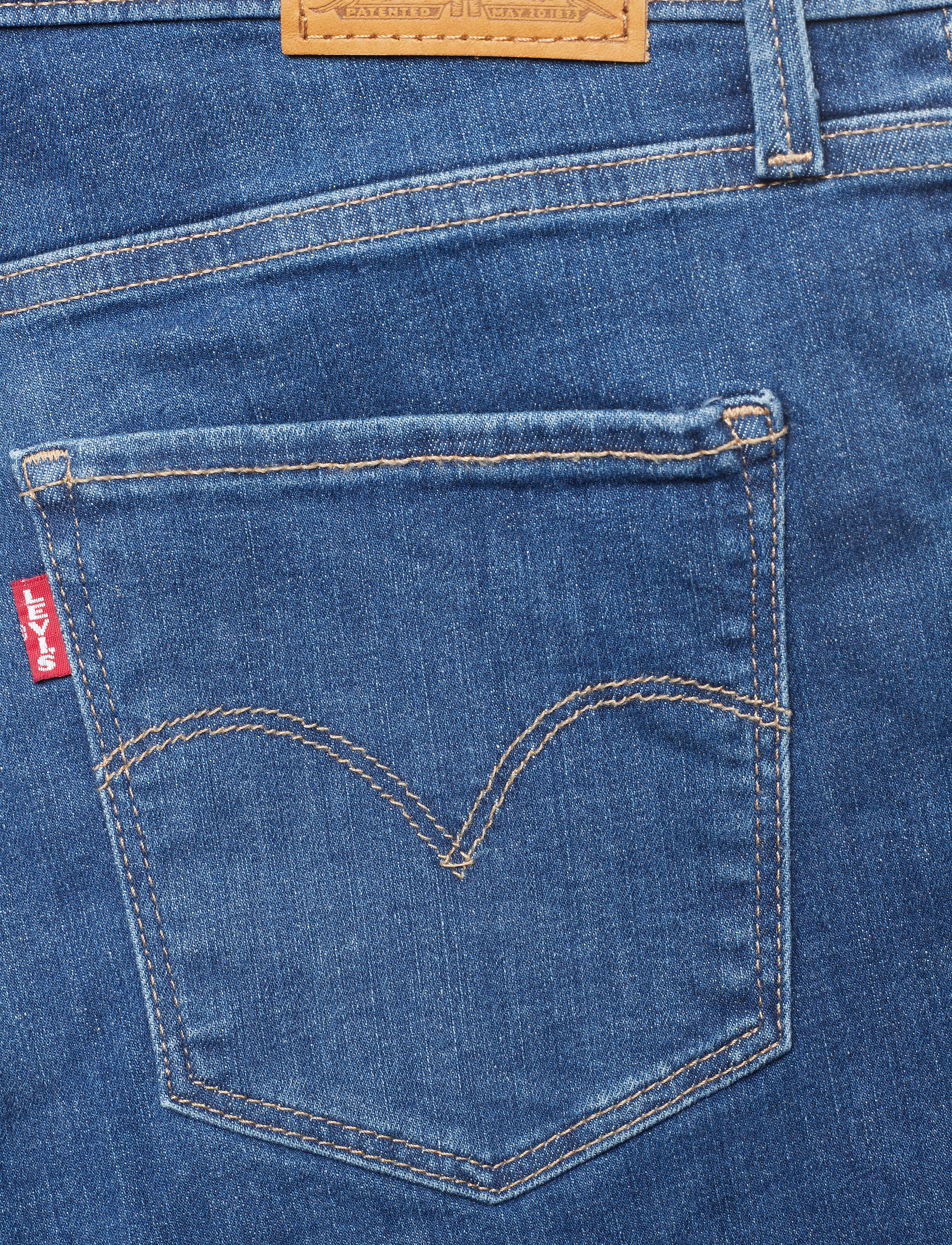 LEVI´S Women - 720 HIRISE SUPER SKINNY LOVE R - med indigo - worn in - 4