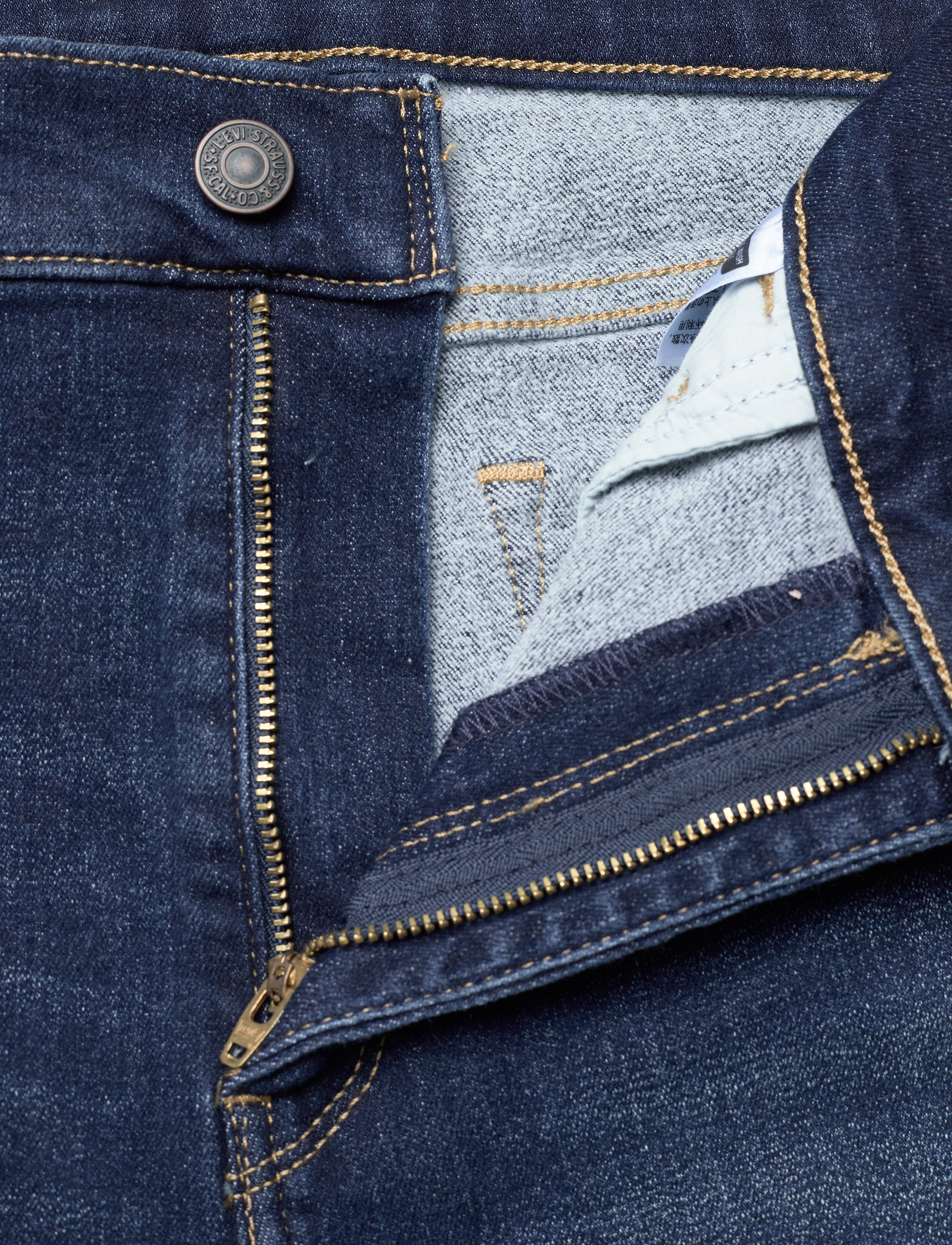 Levi's® - 720 HIRISE SUPER SKINNY HIGH L - med indigo - worn in - 3