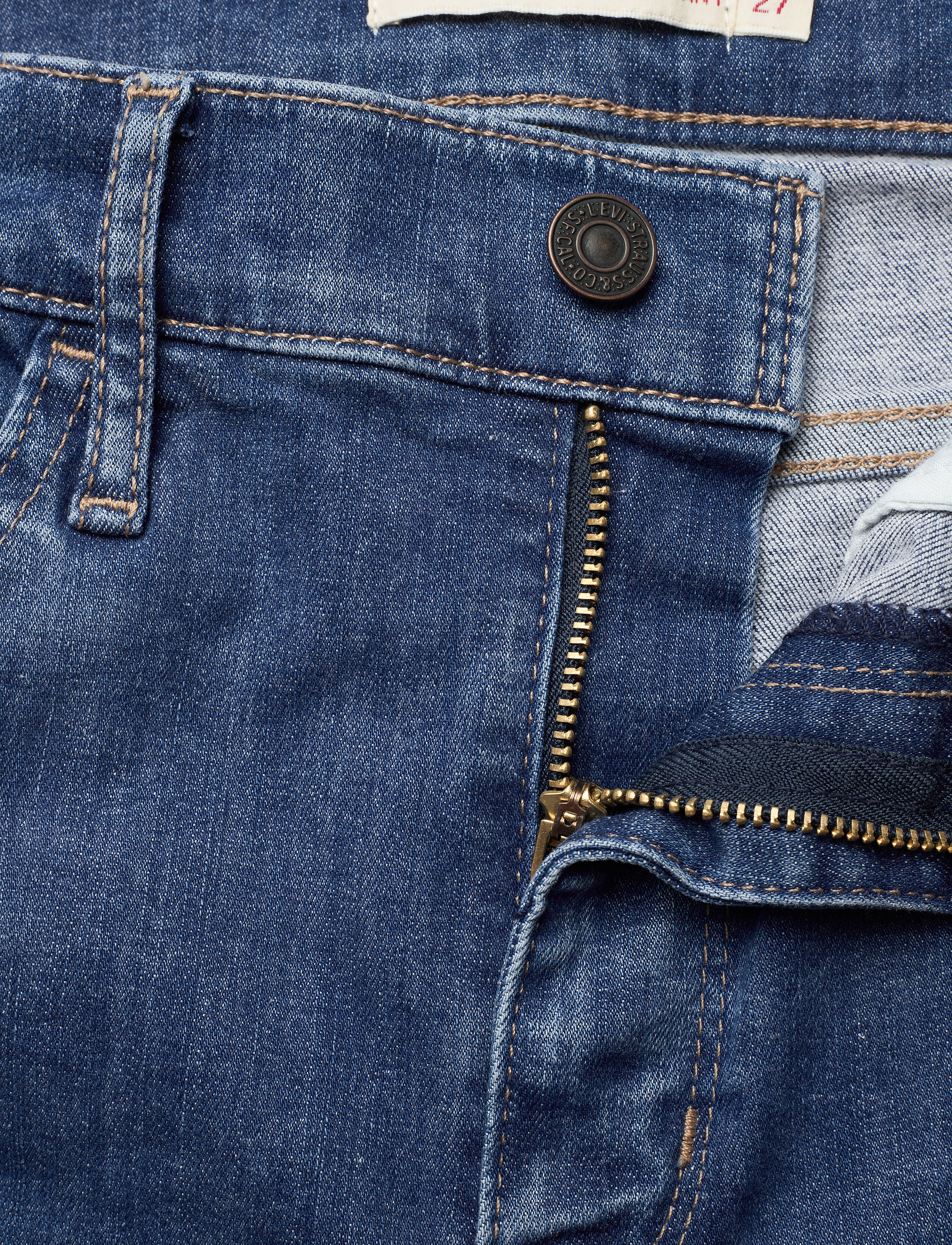 LEVI´S Women - 720 HIRISE SUPER SKINNY ECLIPS - med indigo - worn in - 3