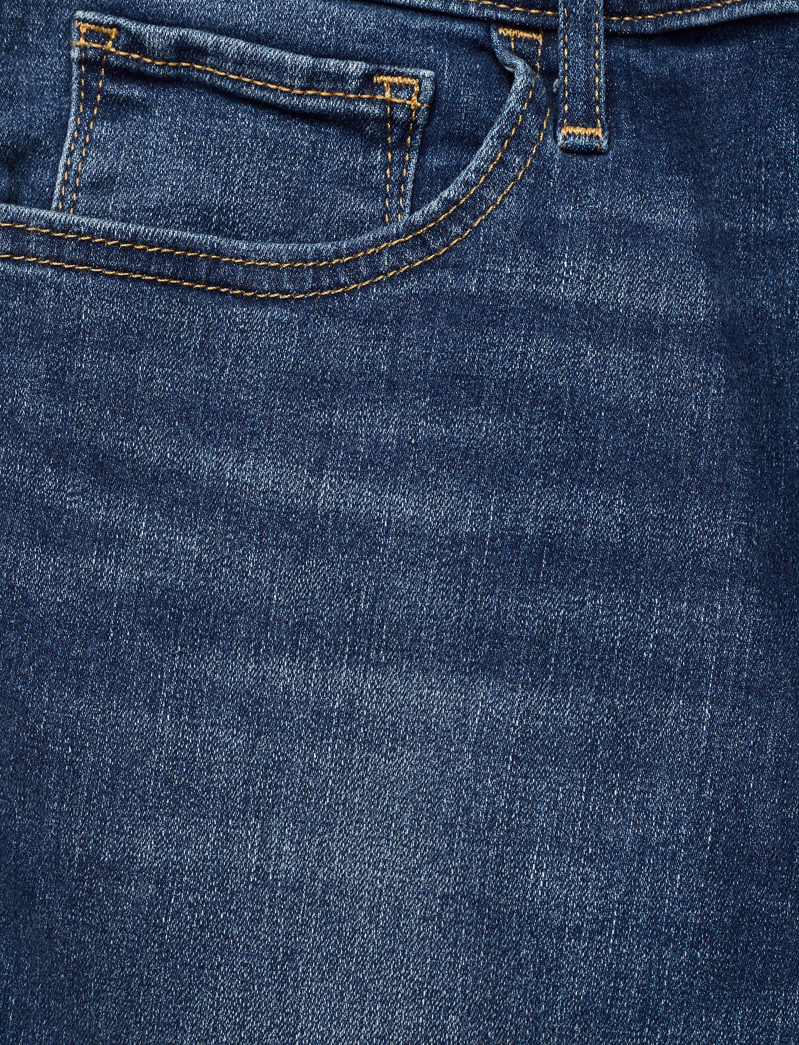 Levi's® - 720 HIRISE SUPER SKINNY FIERY - med indigo - worn in - 2